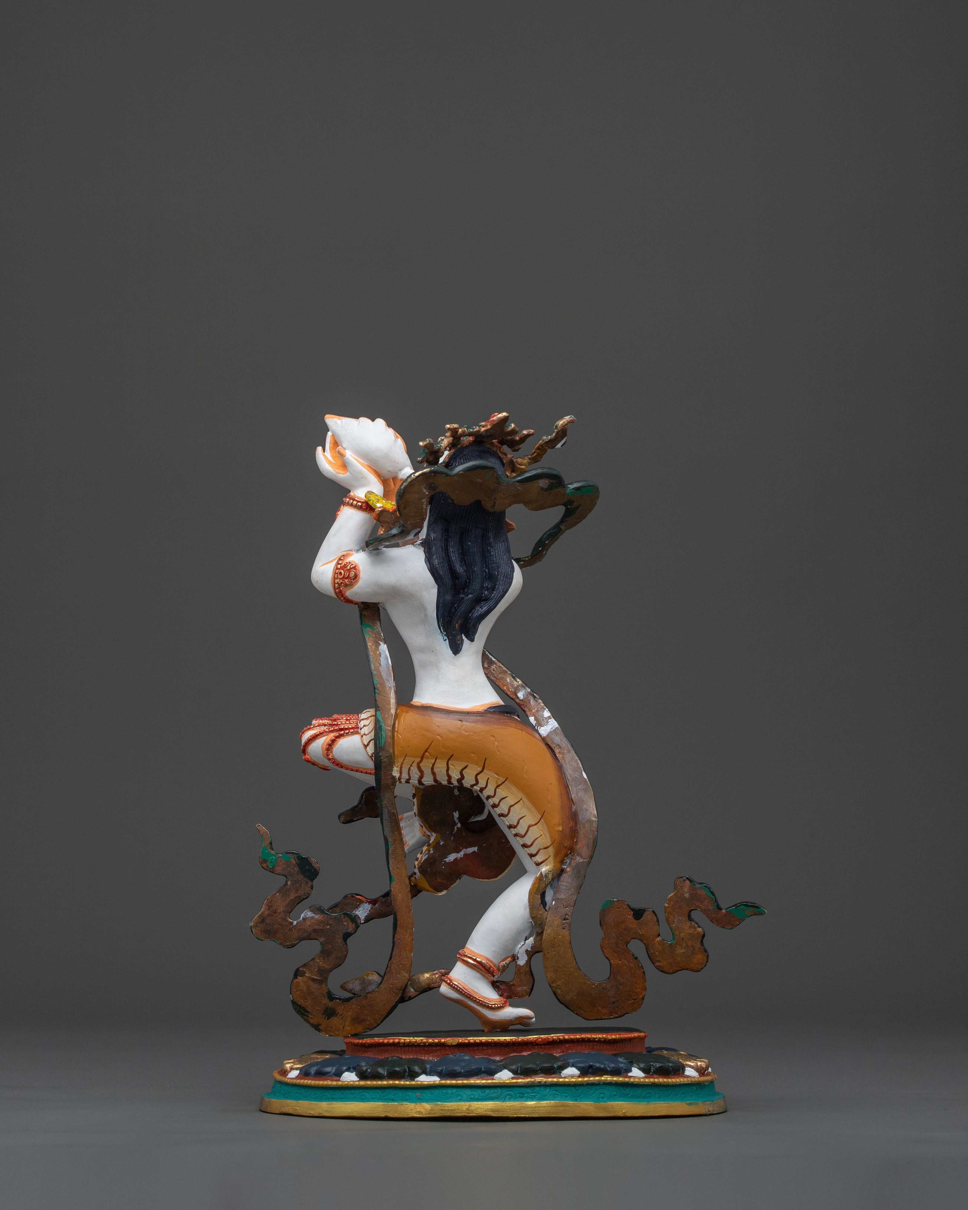 Dakini: Radiant Copper Sculpture