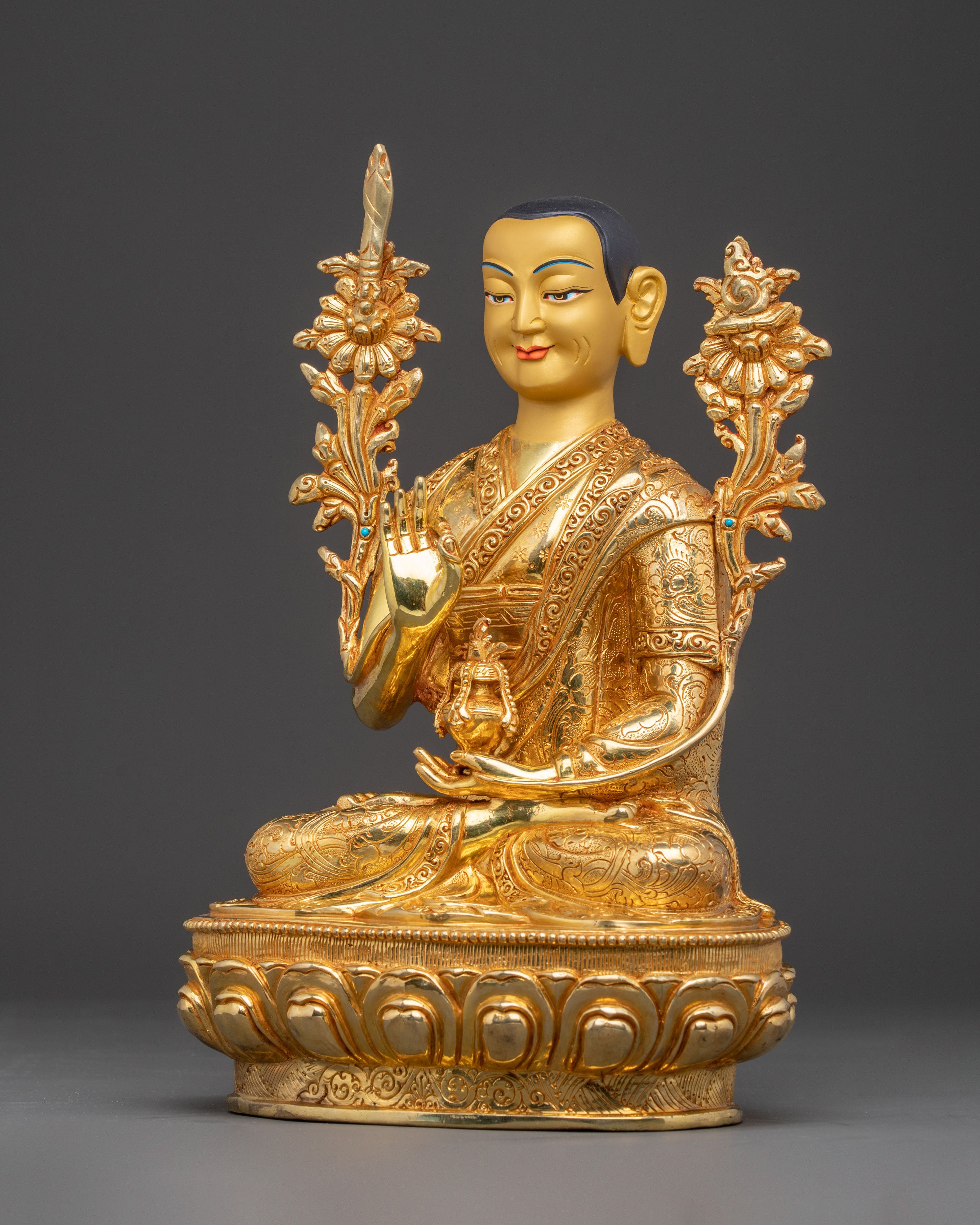 Statue of Master Tsongkhapa | Traditional Tibetan Philosopher