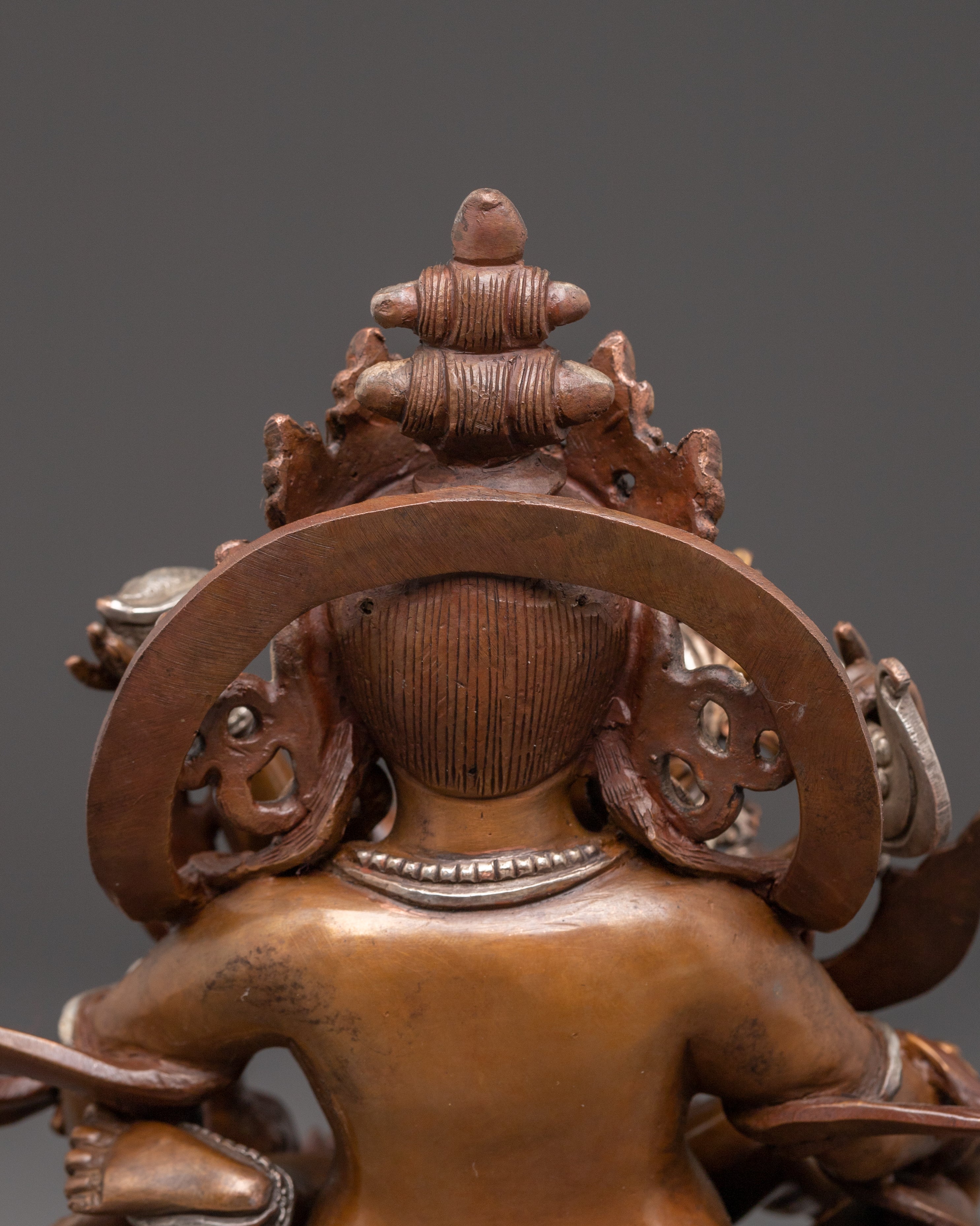 Dzambhala Statue With Consort | Traditional Artwork