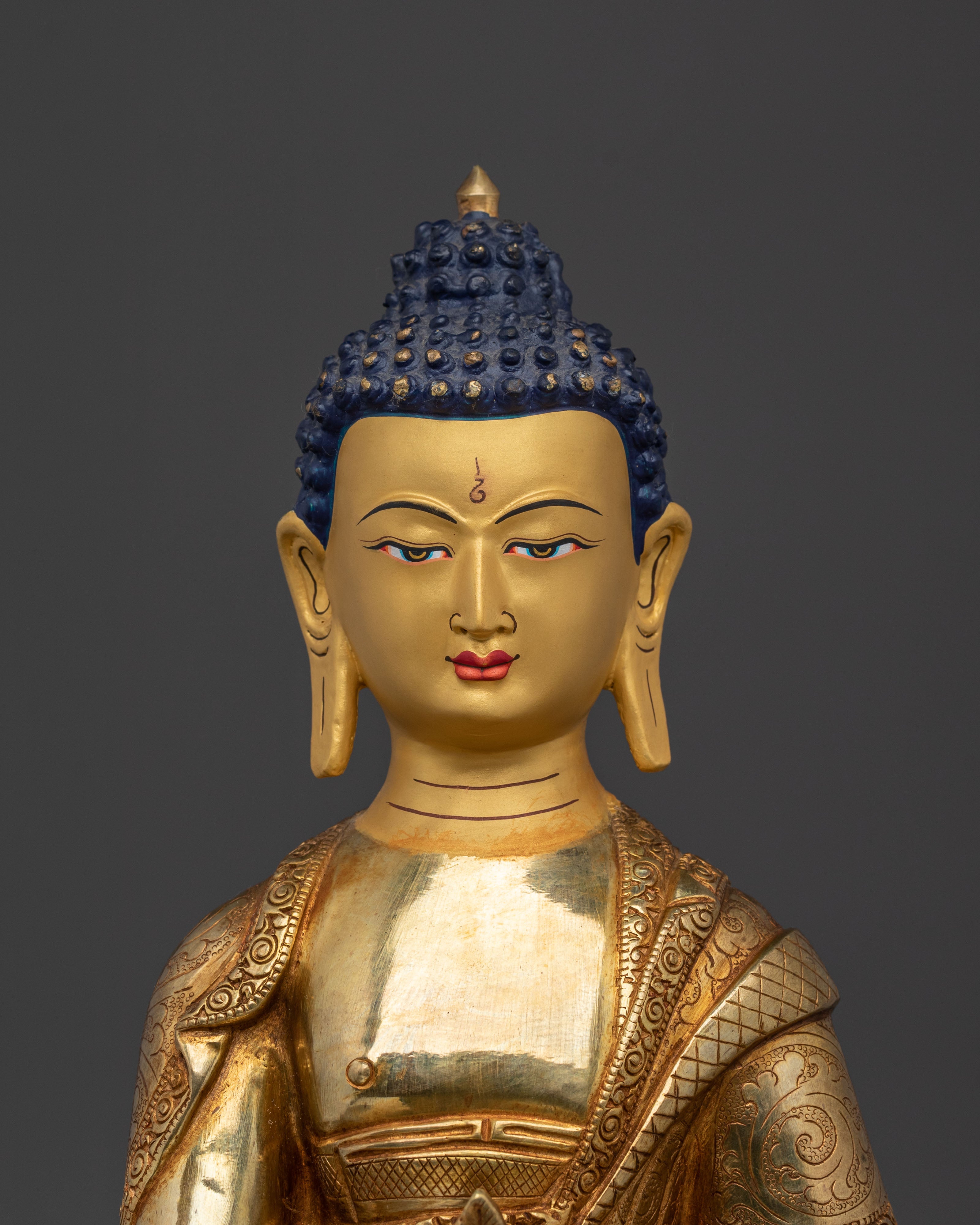 Handmade Medicine Buddha Statue | Home Decor