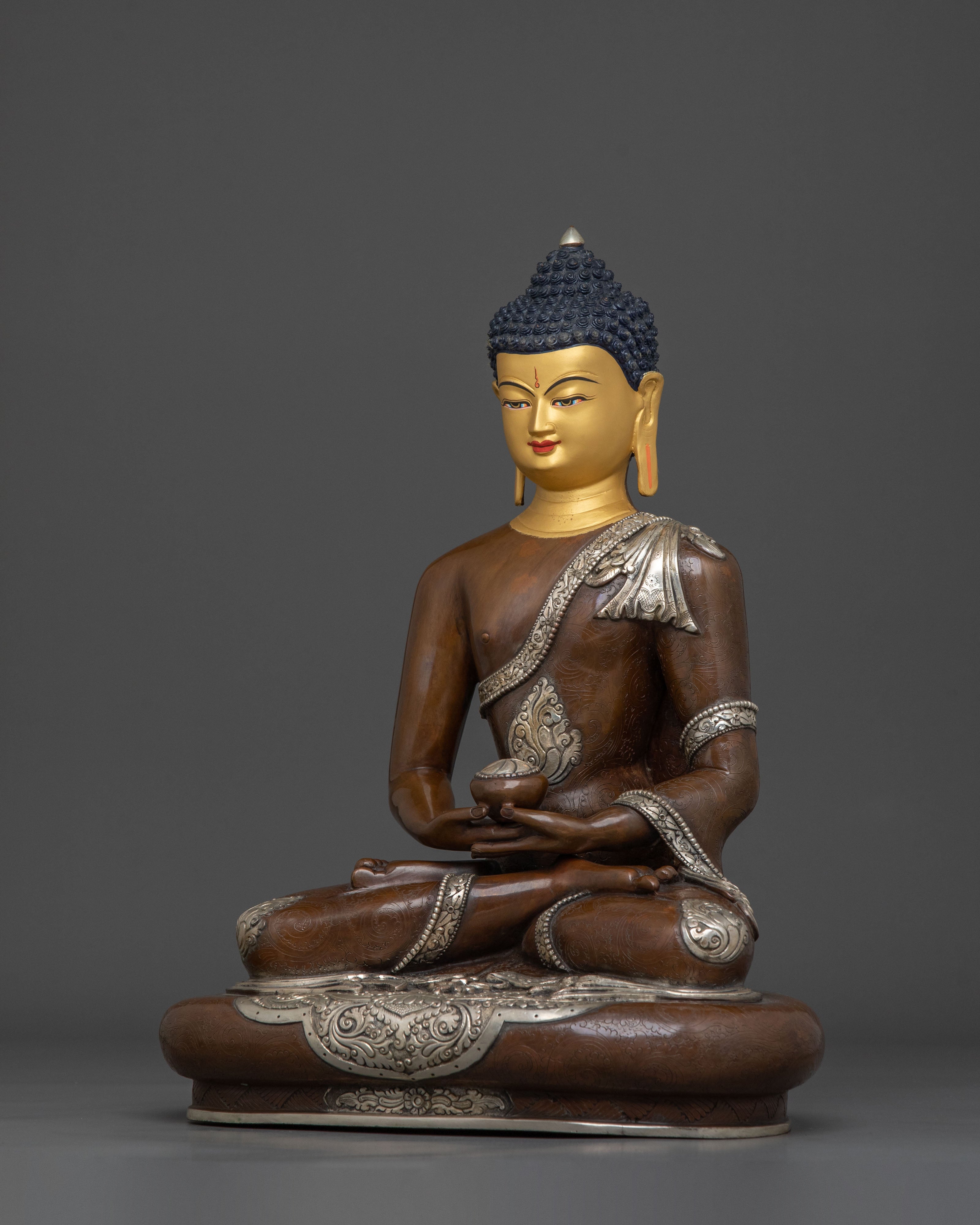Pure Land Buddha Amitabha Sacred Sculpture | Buddha of Infinite Light