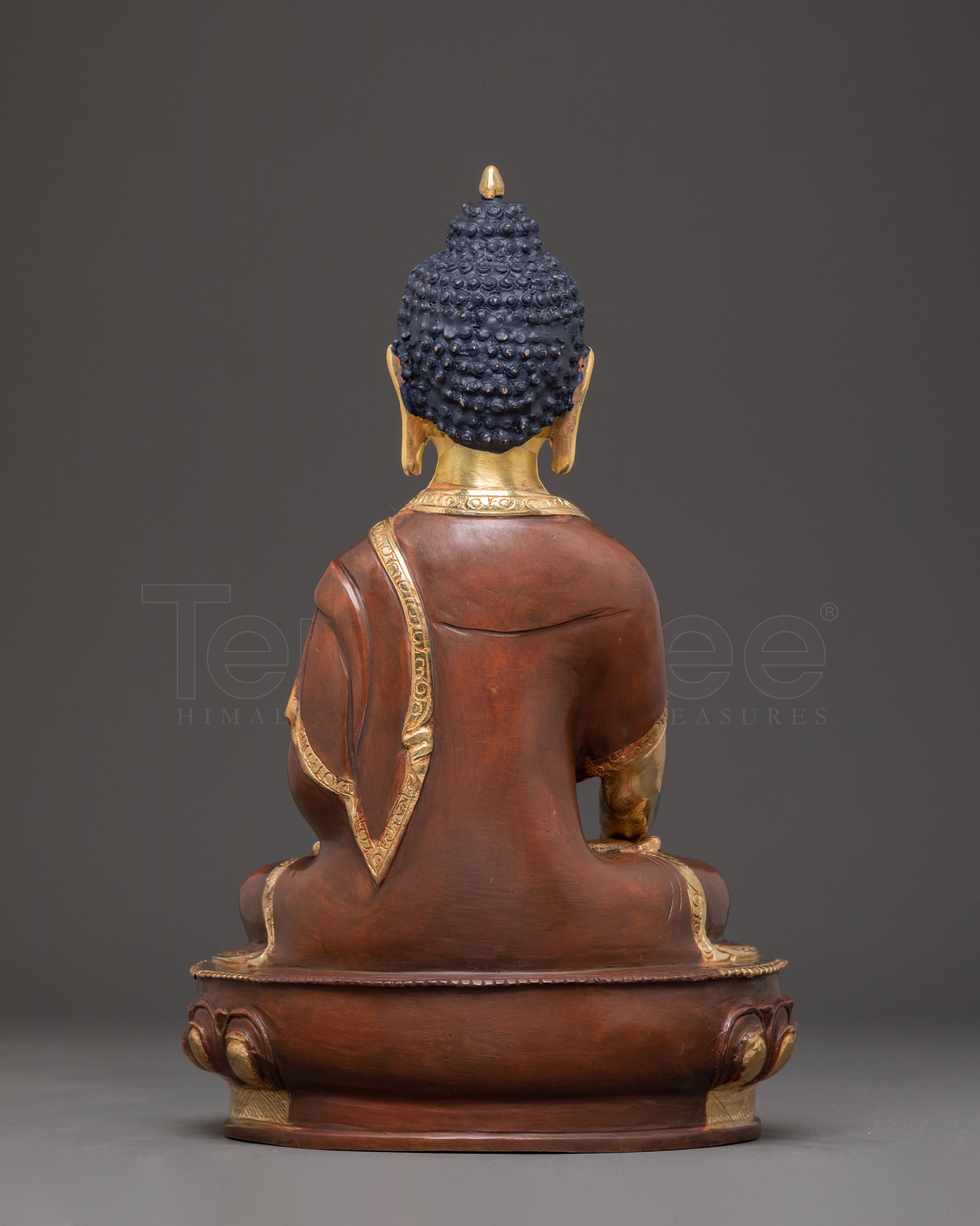 Buddha Shakyamuni Copper Handcrafted Statue | Enlightened Teacher