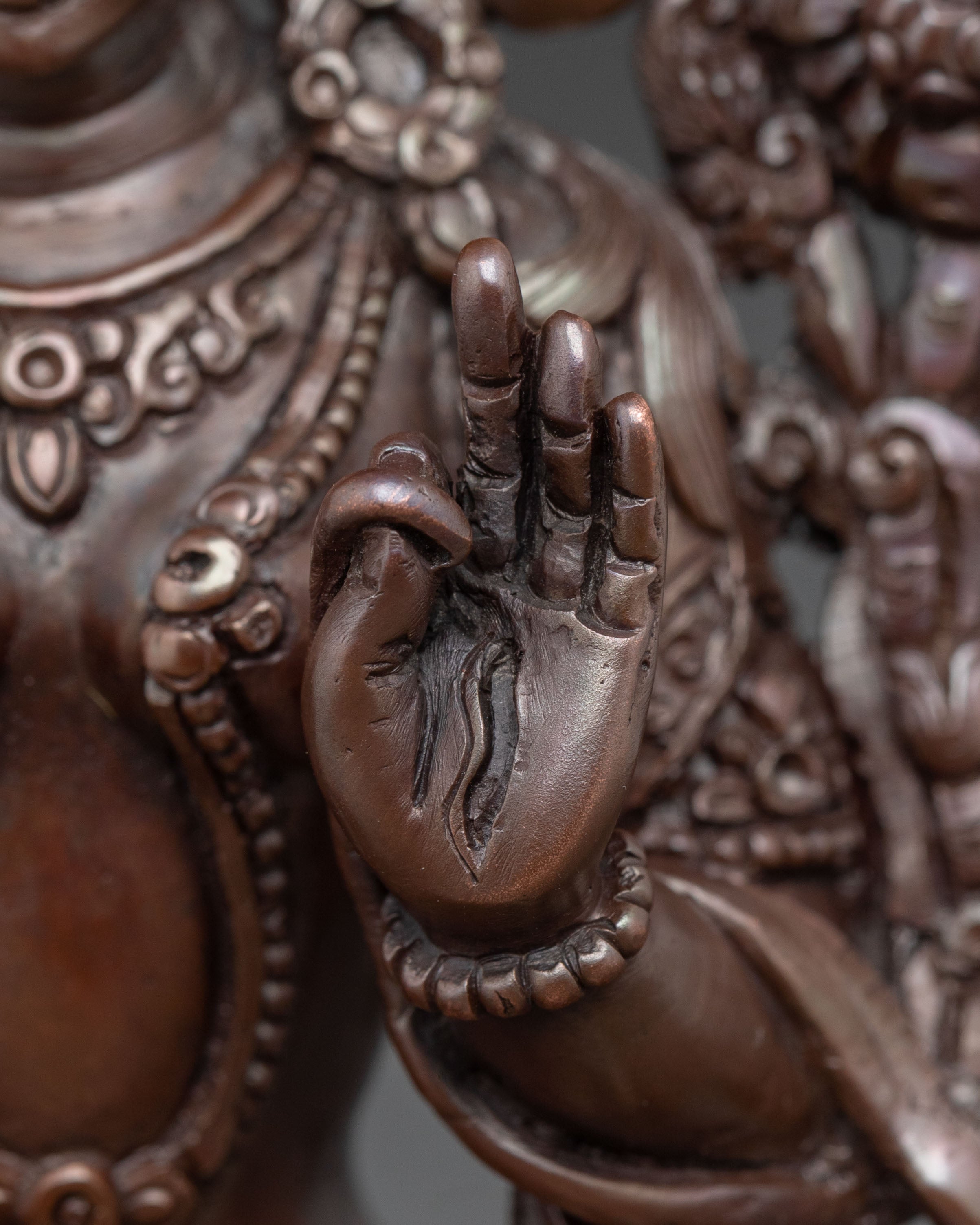 white tara buddhist sacred statue | Goddess of Longevity & Healing