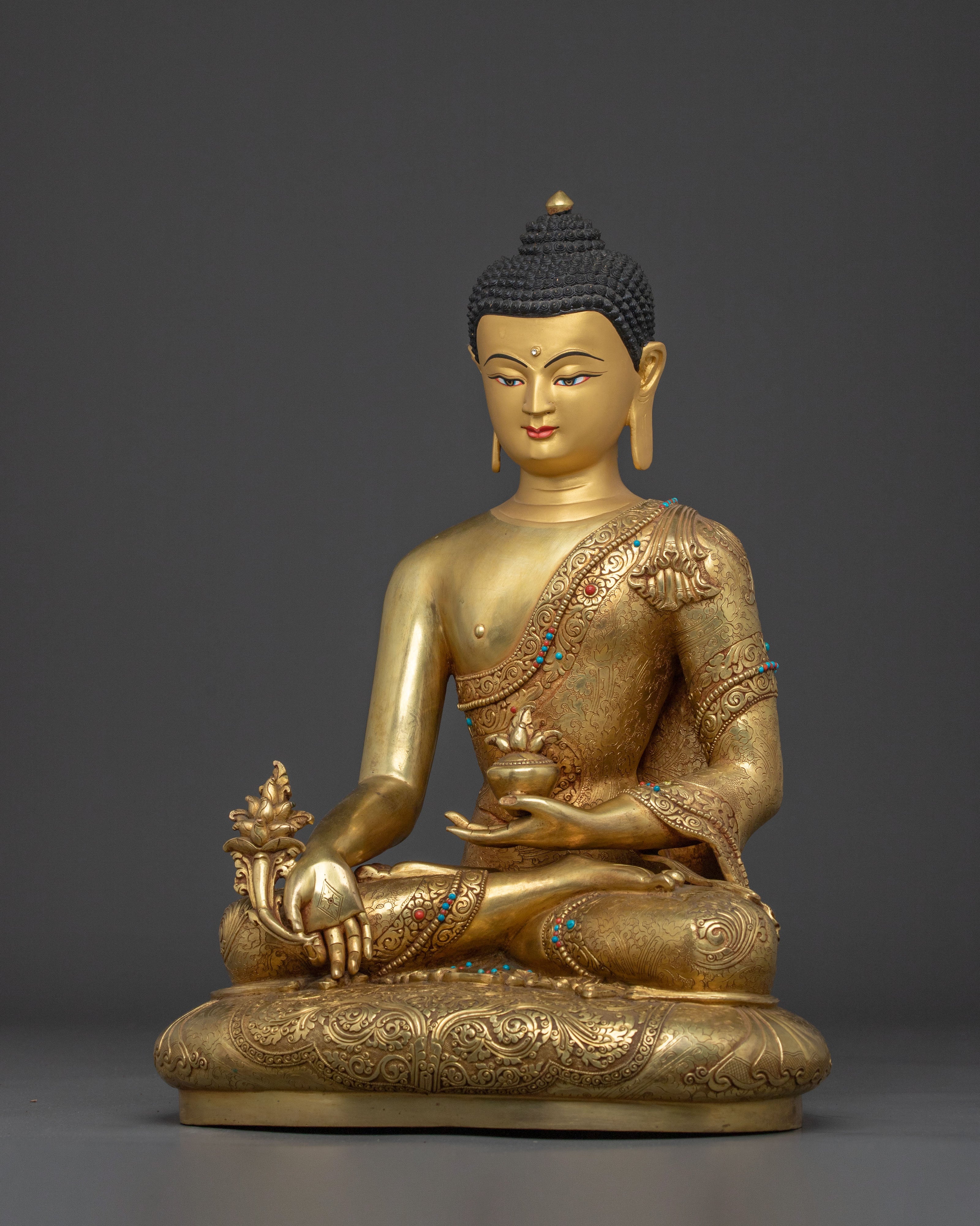 Medicine Buddha Healing Deity Statue | Buddha of Healing