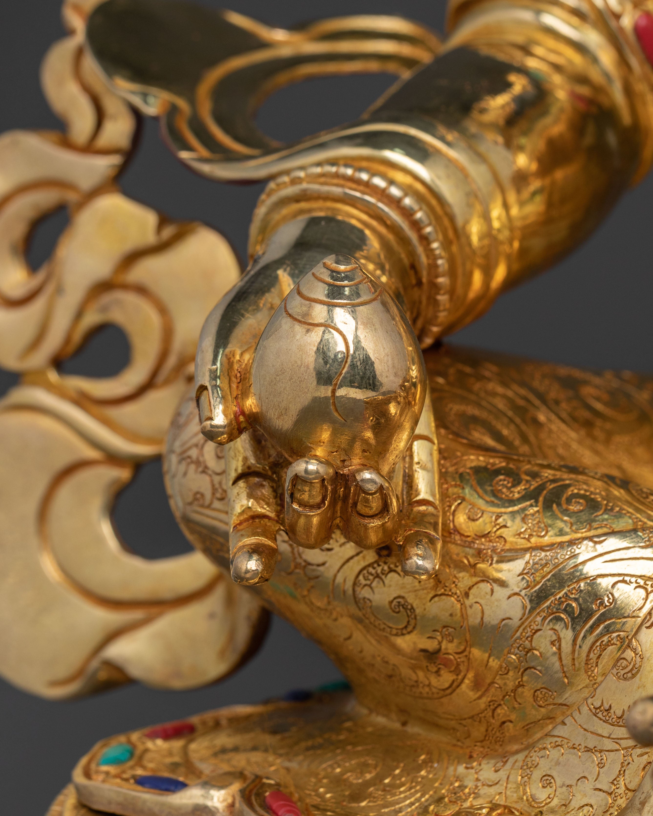 Wealth God: Dzambhala Statue | Prosperity Figurine