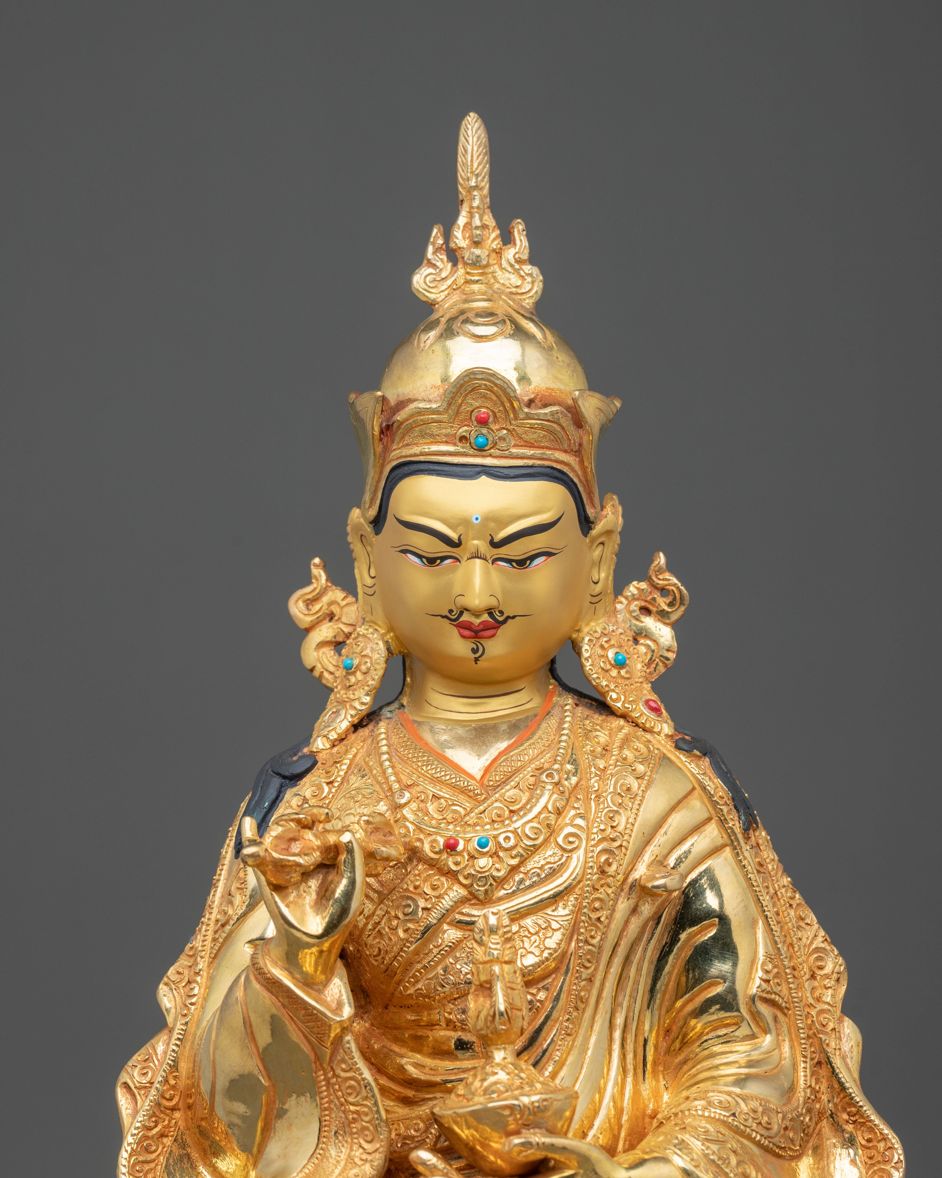 Tibetan Buddhist Master Guru Tsokye Dorje Statue