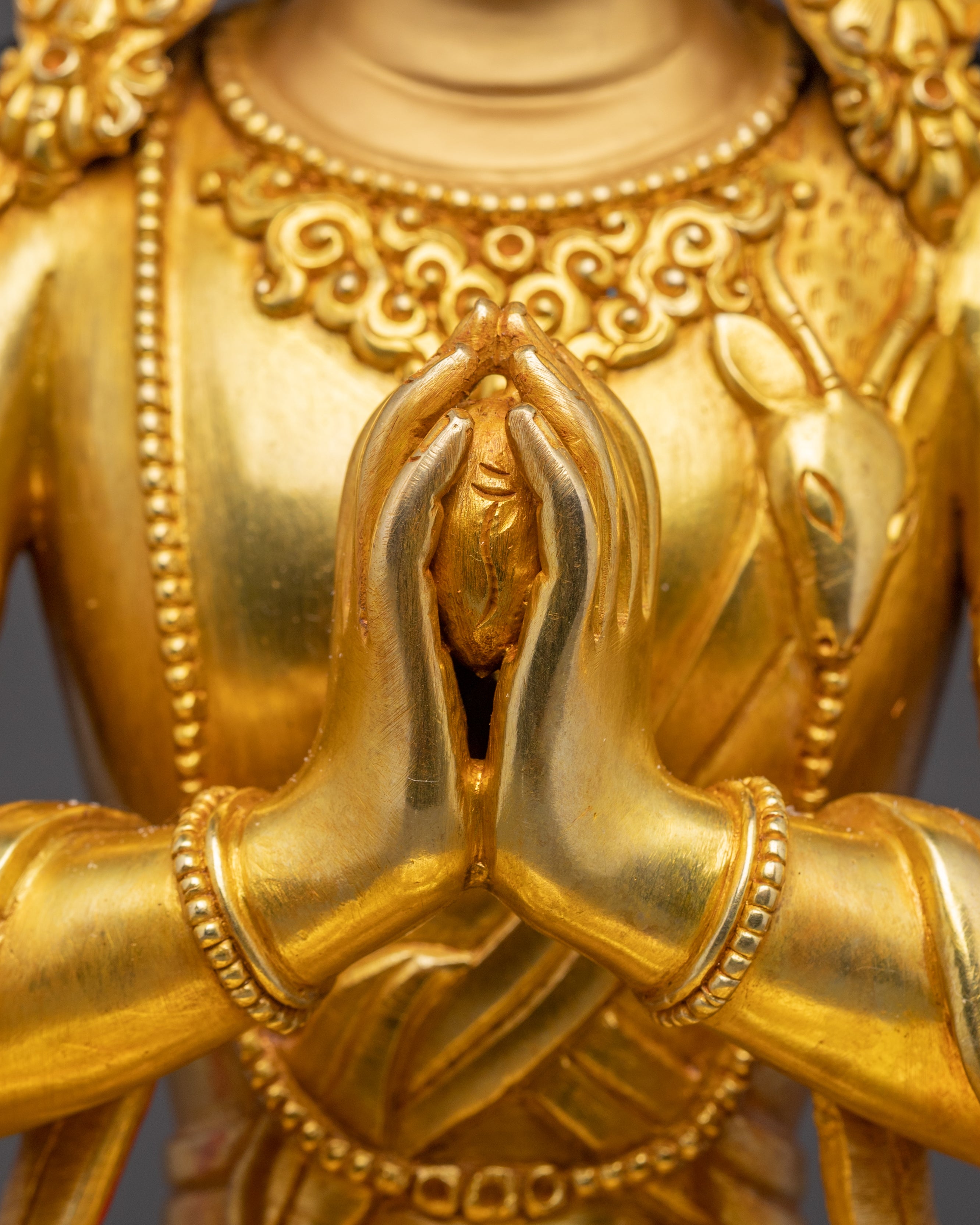 Handcrafted Statue of Chenrezig | Avalokiteshvara, Bodhisattva of Compassion