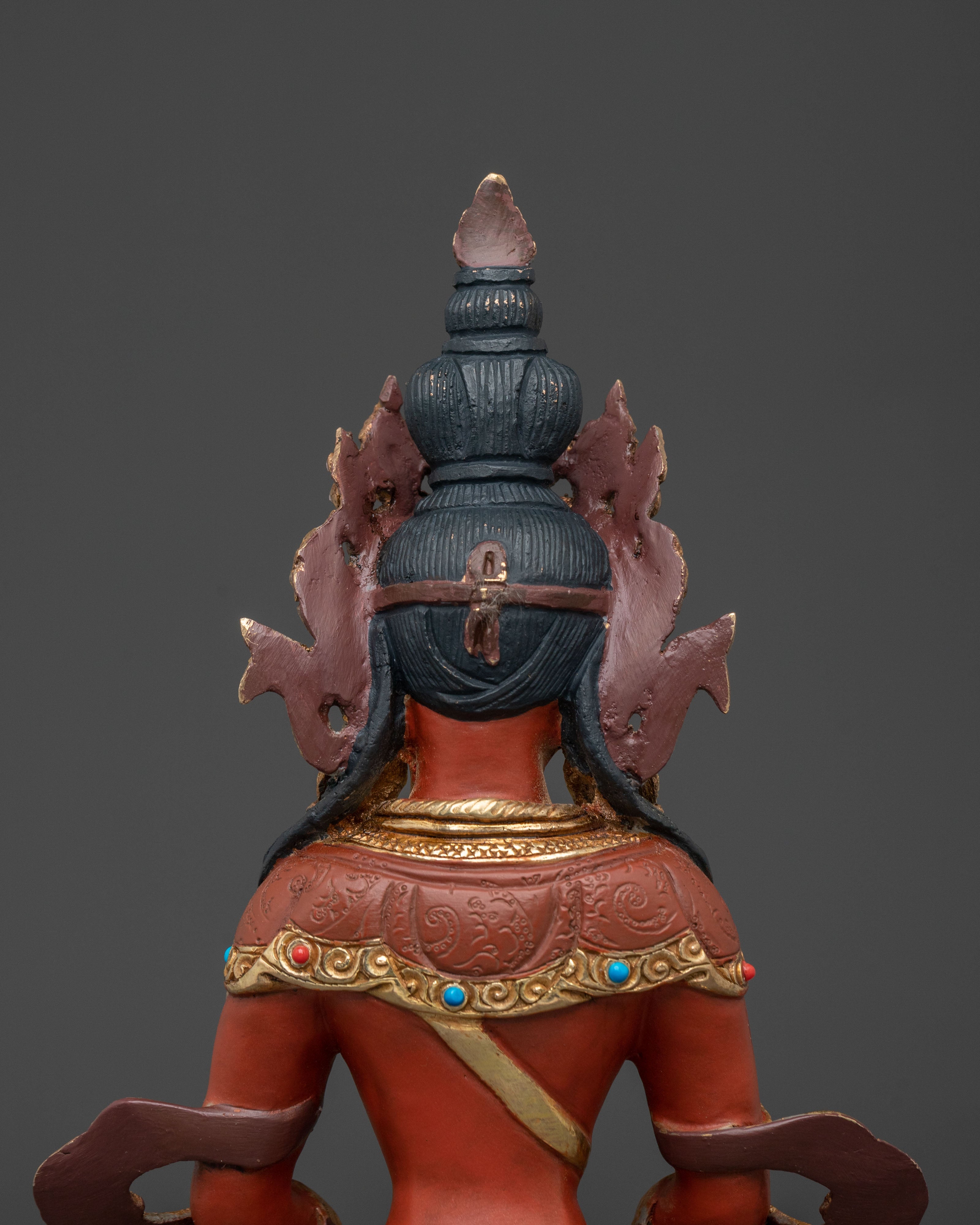 Amitayus Golden Figurine | Long Life Buddha