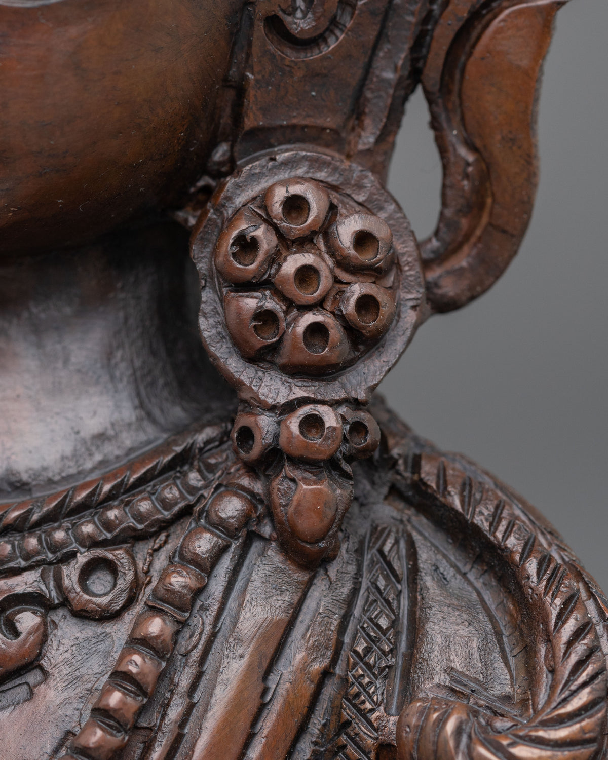 Handmade Vajrasattva Oxidized Sculpture | Tibetan Deity