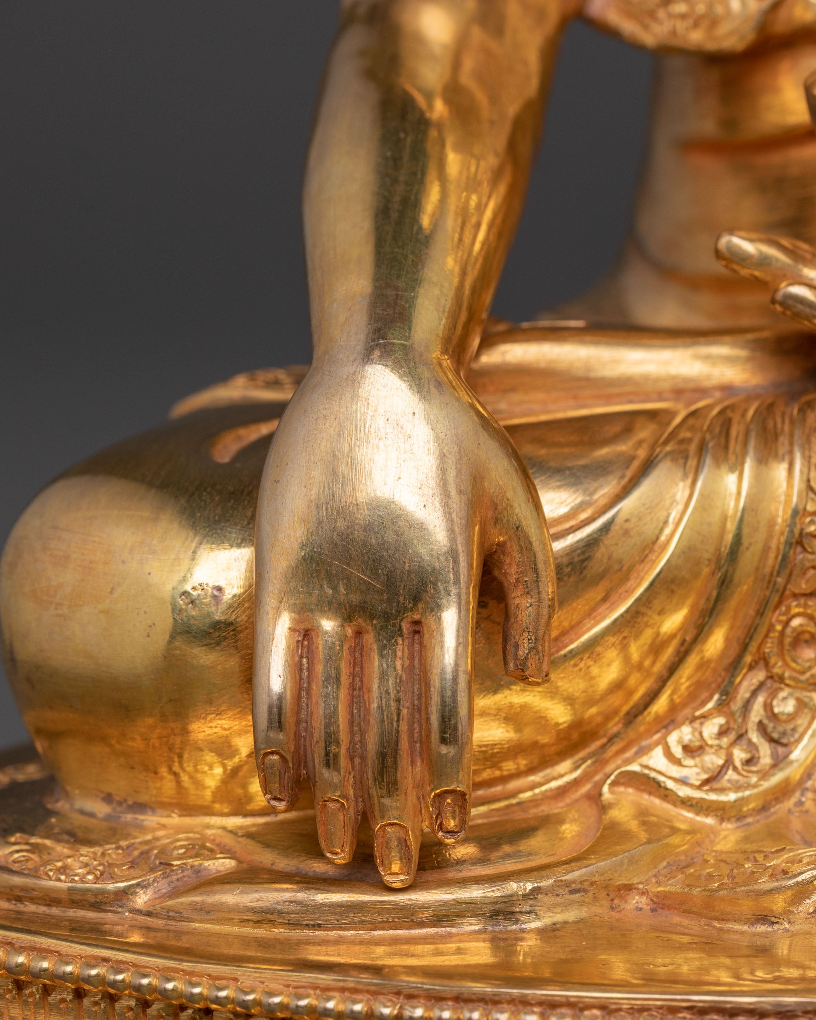 Shakyamuni: Historical Buddha Handcrafted Statue