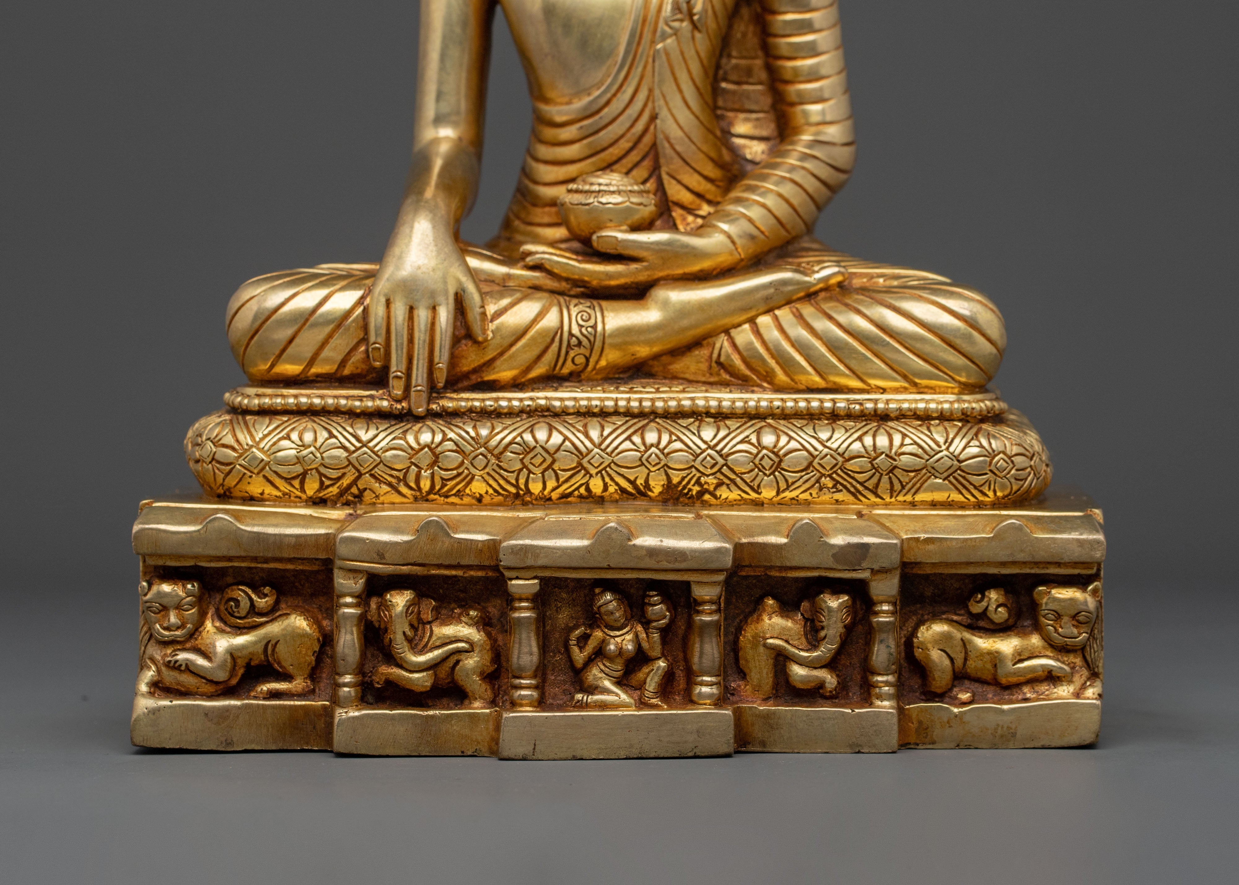 Buddha Shakyamuni Himalayan Dharma Statue