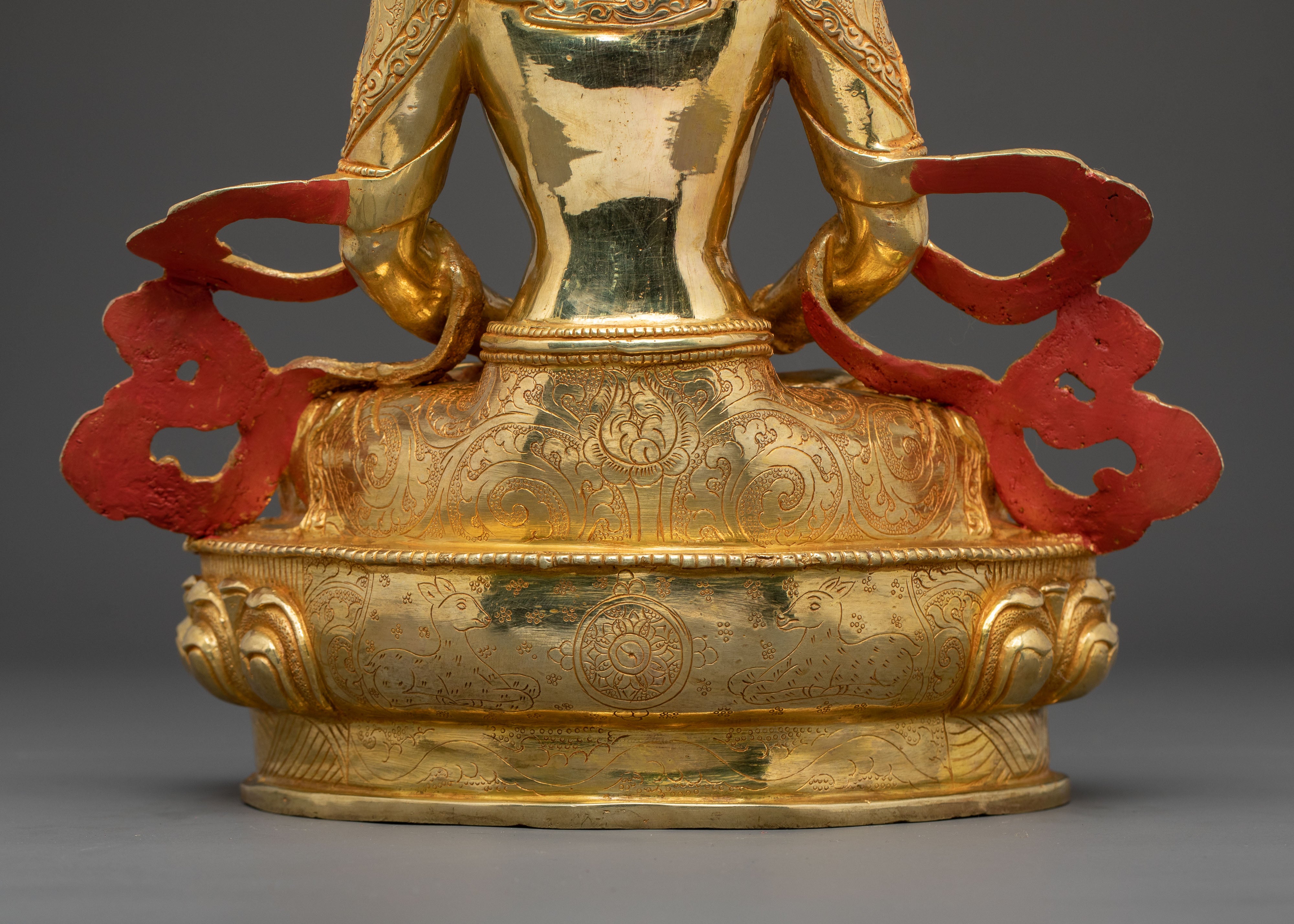 Golden Amitayus Statue | Protector of Long Life