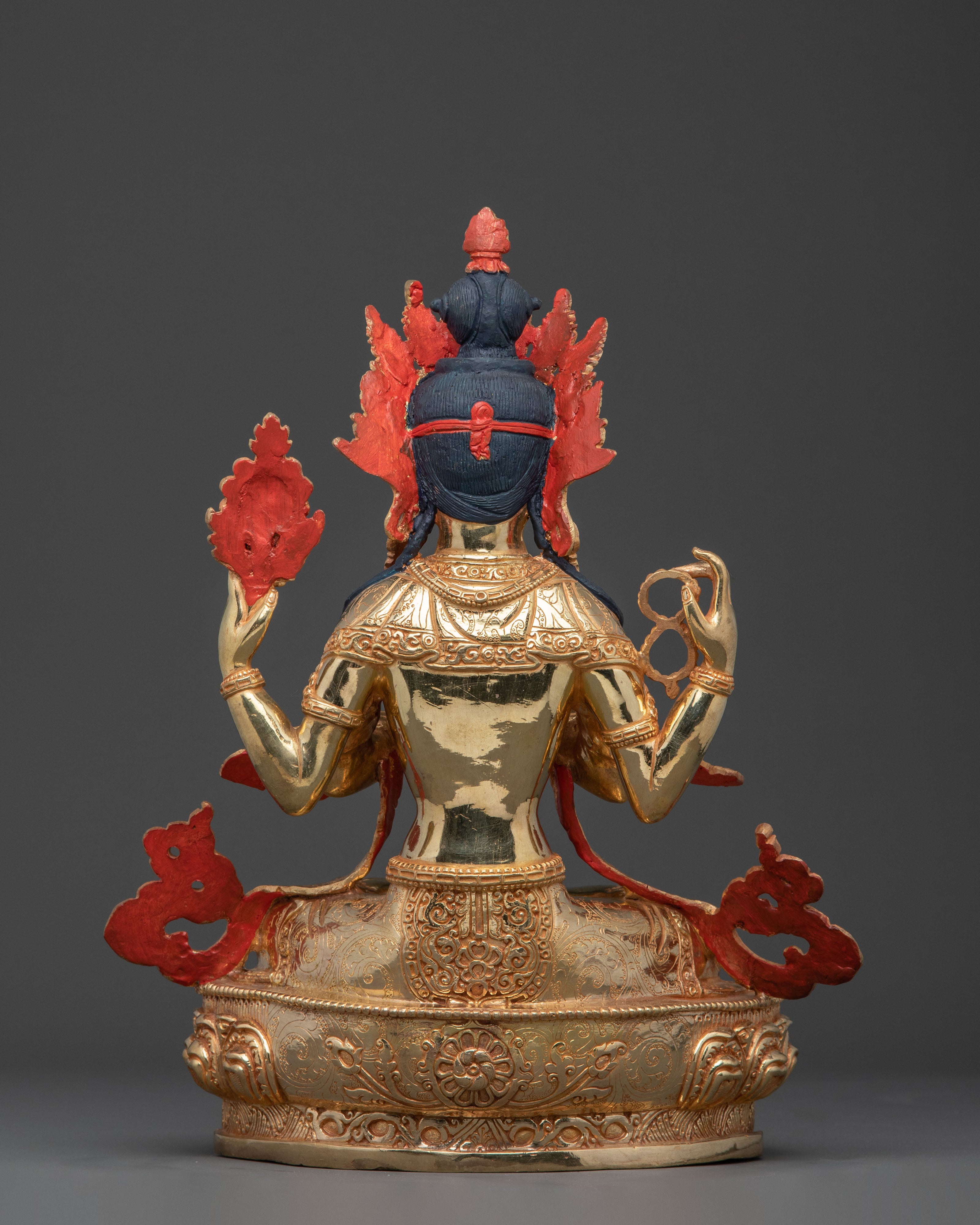 Chenrezig Serenity Sculpture | Made In Nepal