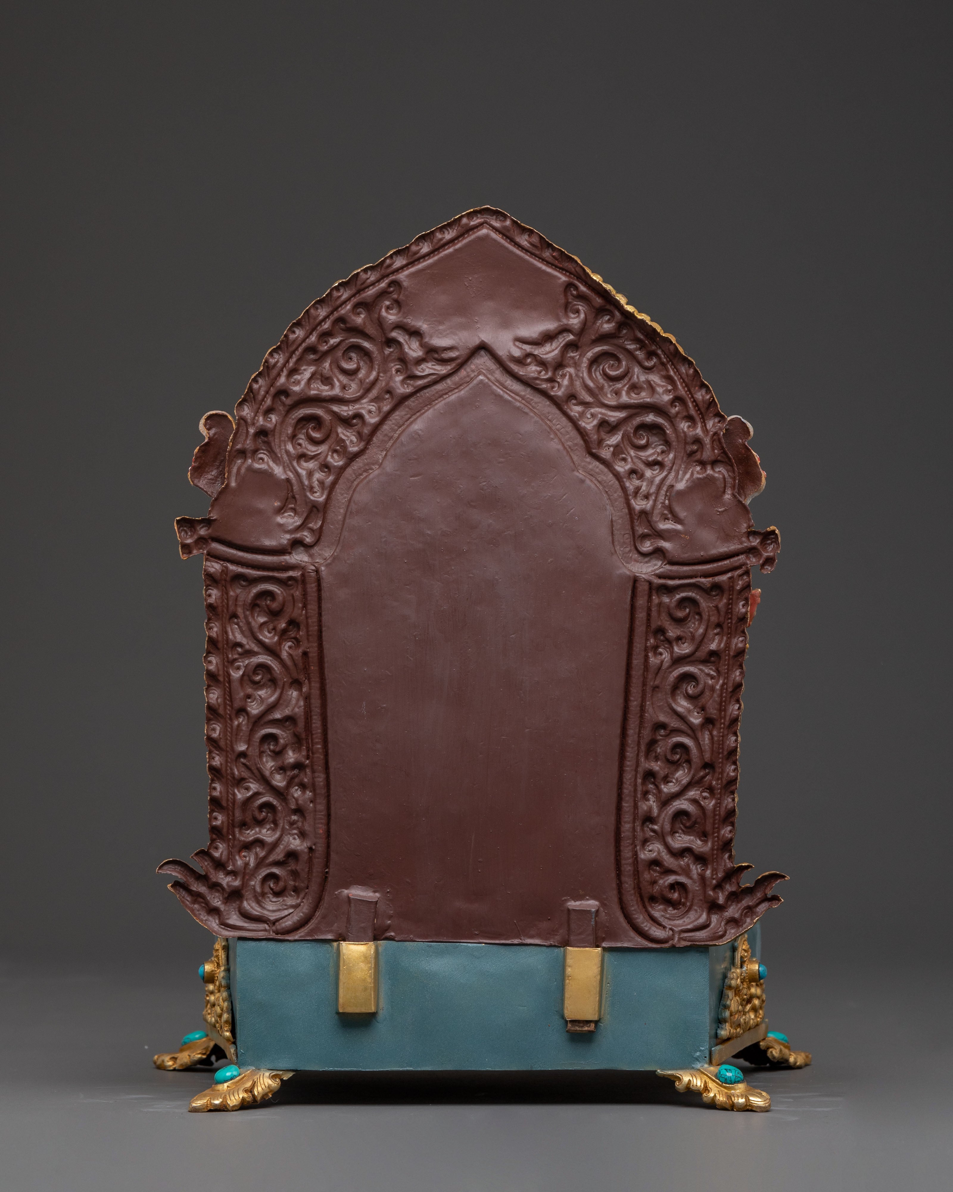 Throne: Handcrafted Copper Shrine Base