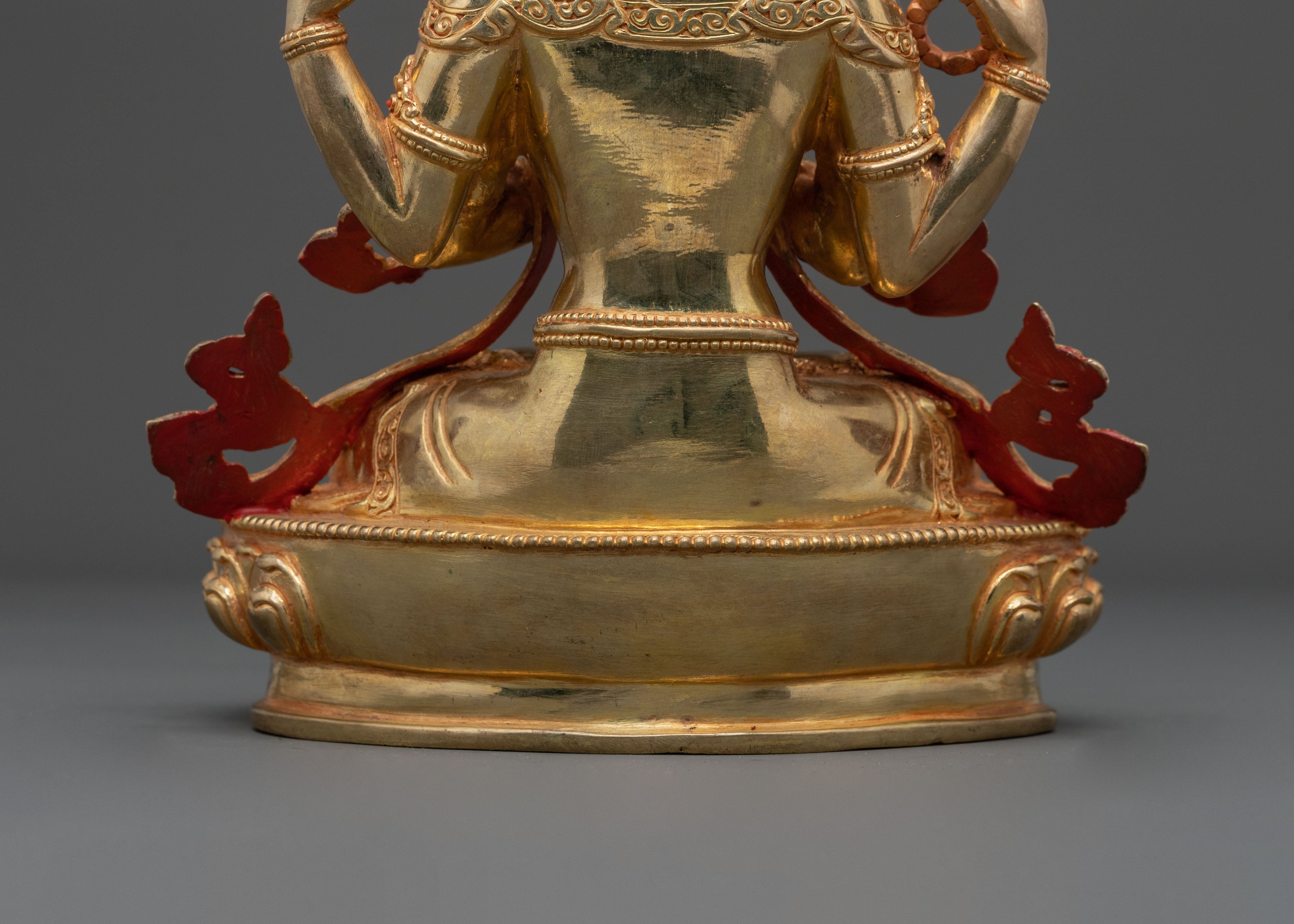Chenrezig Handcrafted Himalayan Sculpture | Tibetan Buddhist Art