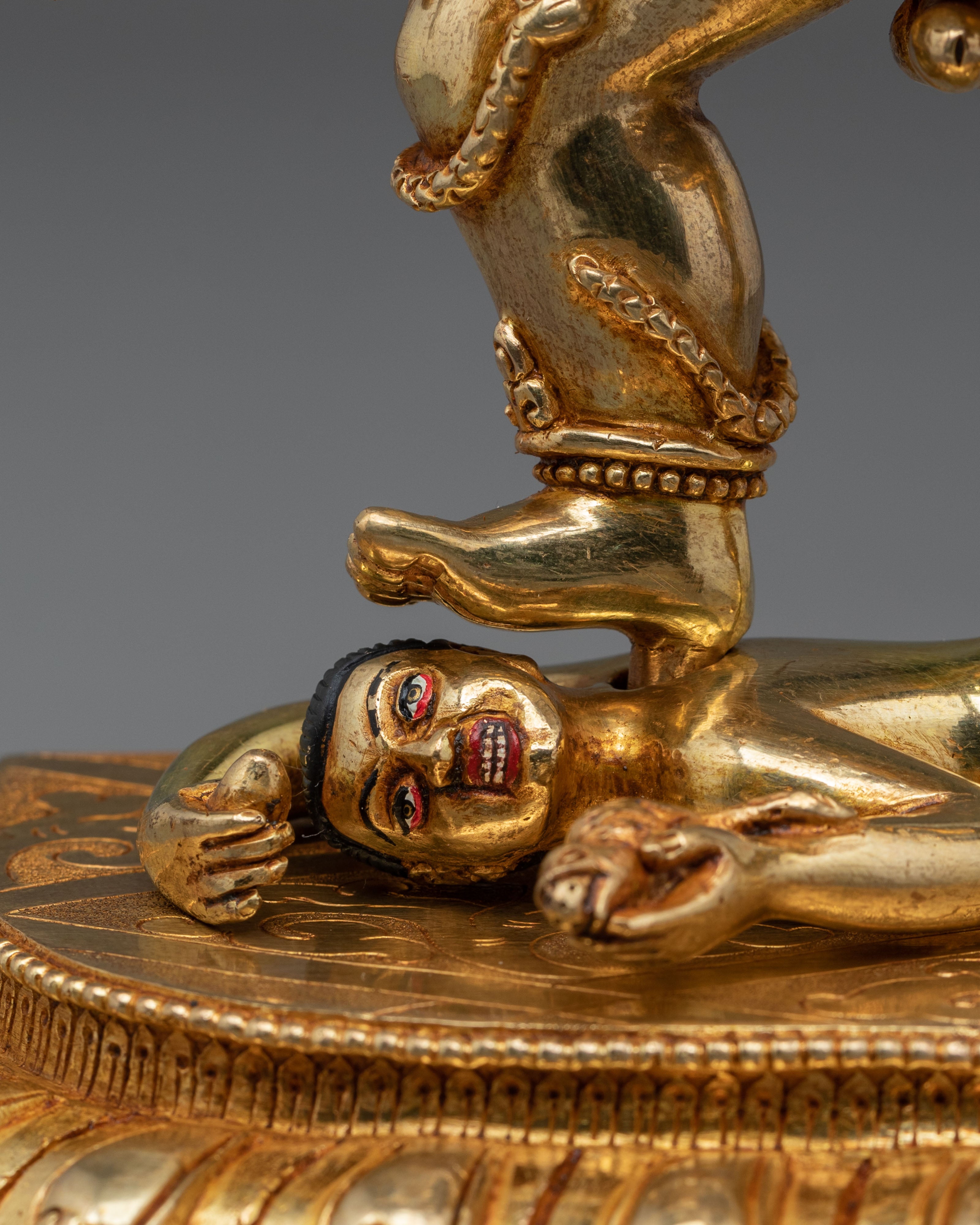 Black Dzambhala Statue | Sacred Buddhist Protector