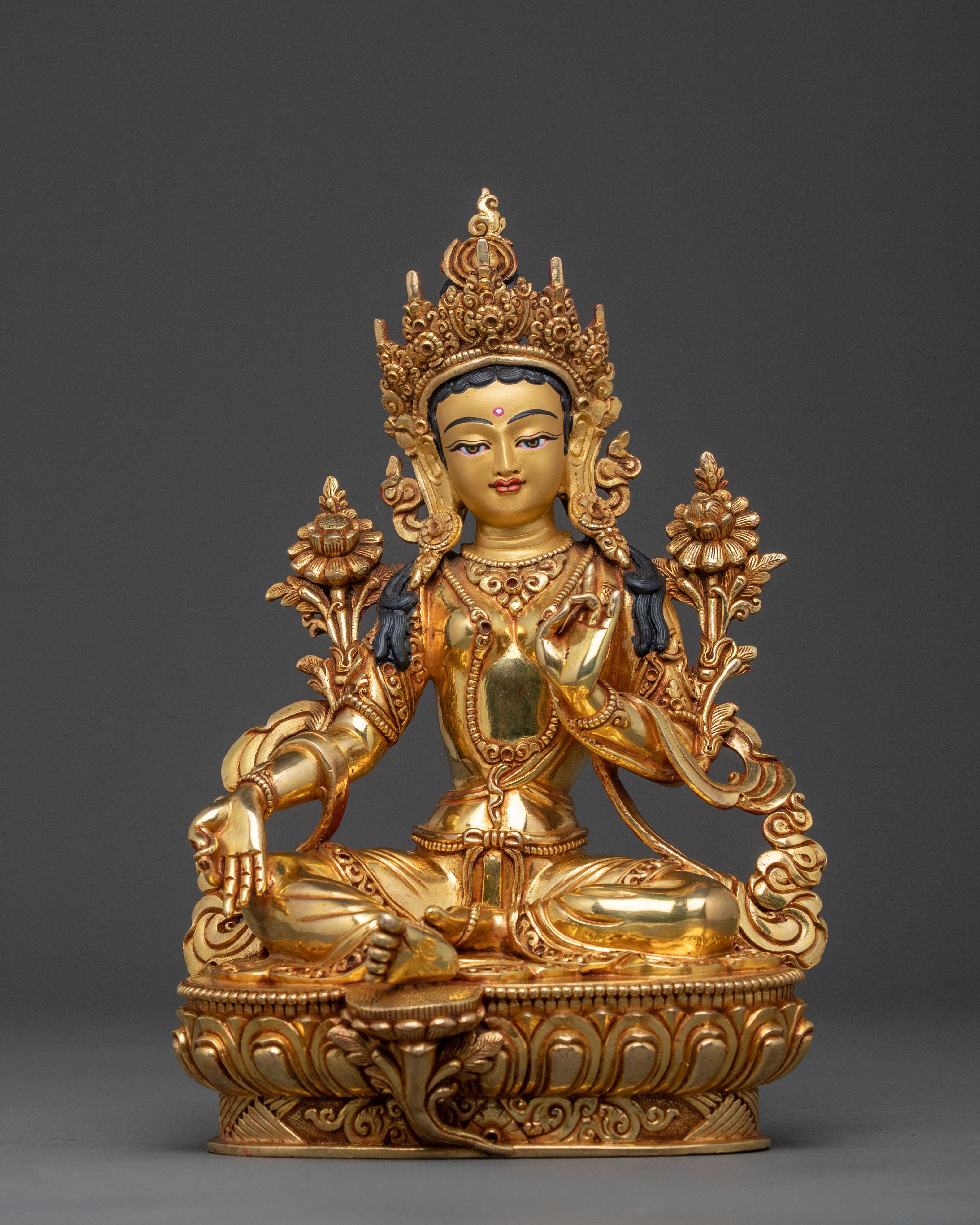 Green Tara Spiritual Statue |
