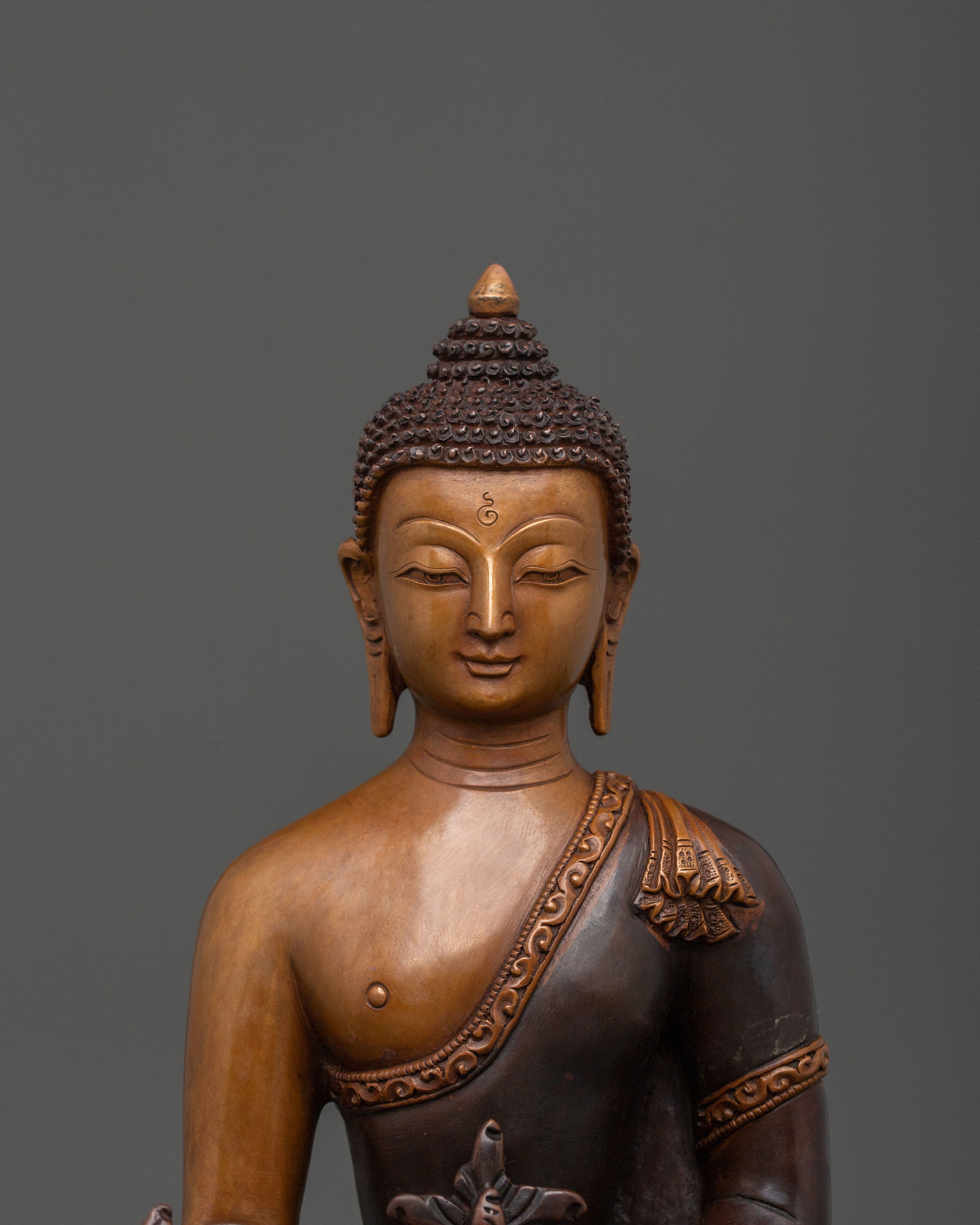 Handcrafted Medicine Buddha Figurine | Healing Deity