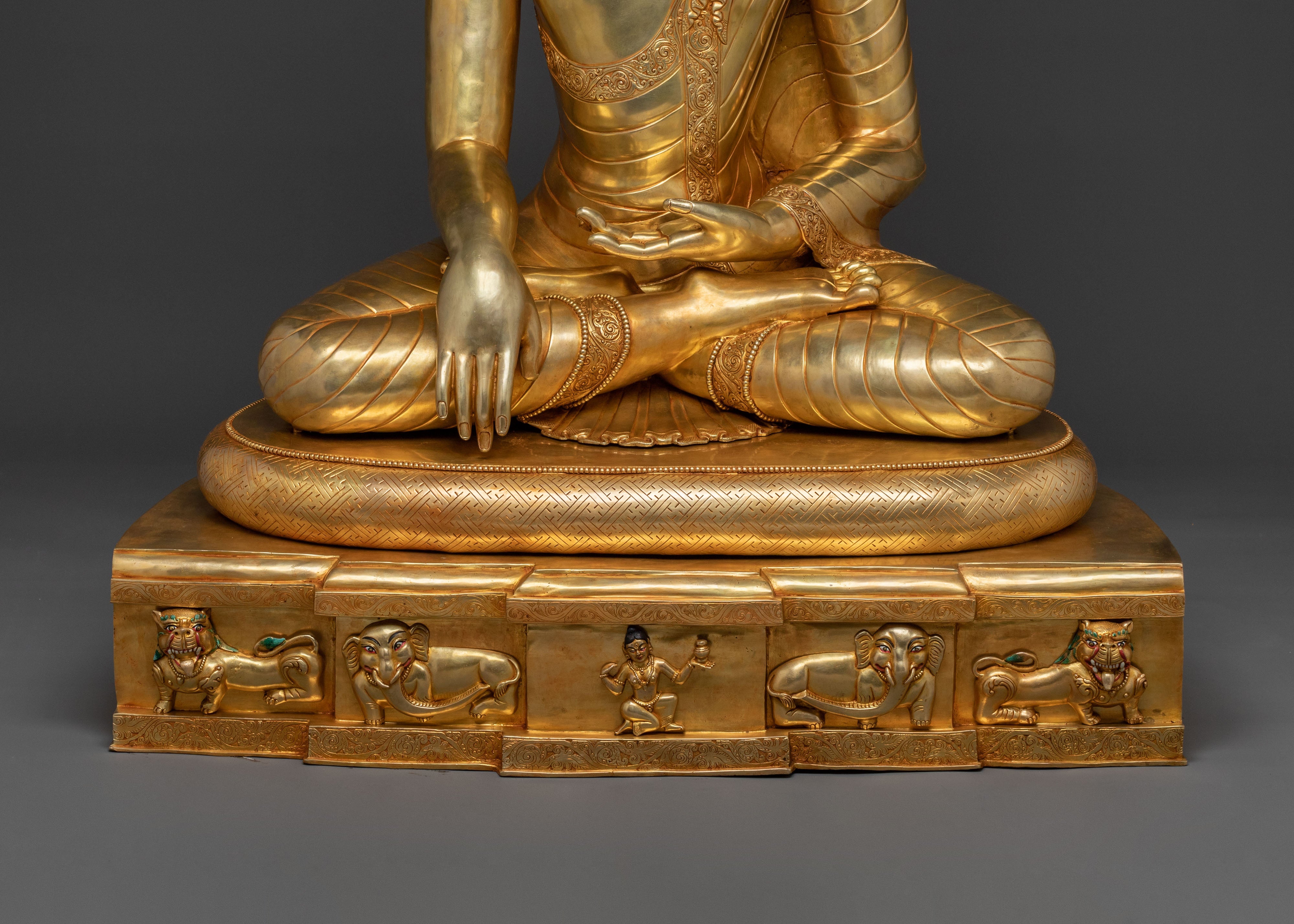 Shakyamuni Buddha Icon of Wisdom | Spiritual Home Decor