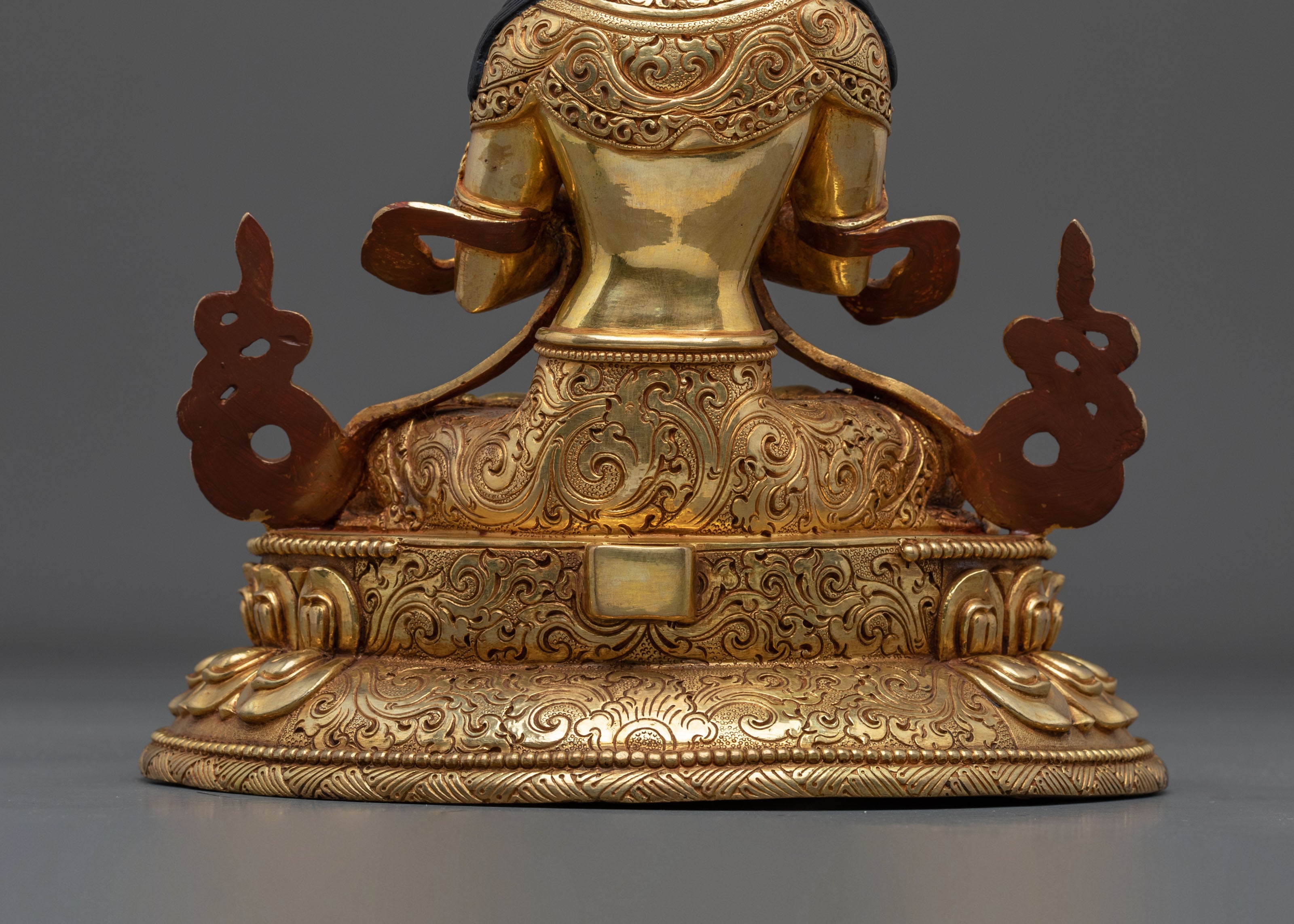 Vajradhara Statue | 24K Gold Gilded Sacred Figurine