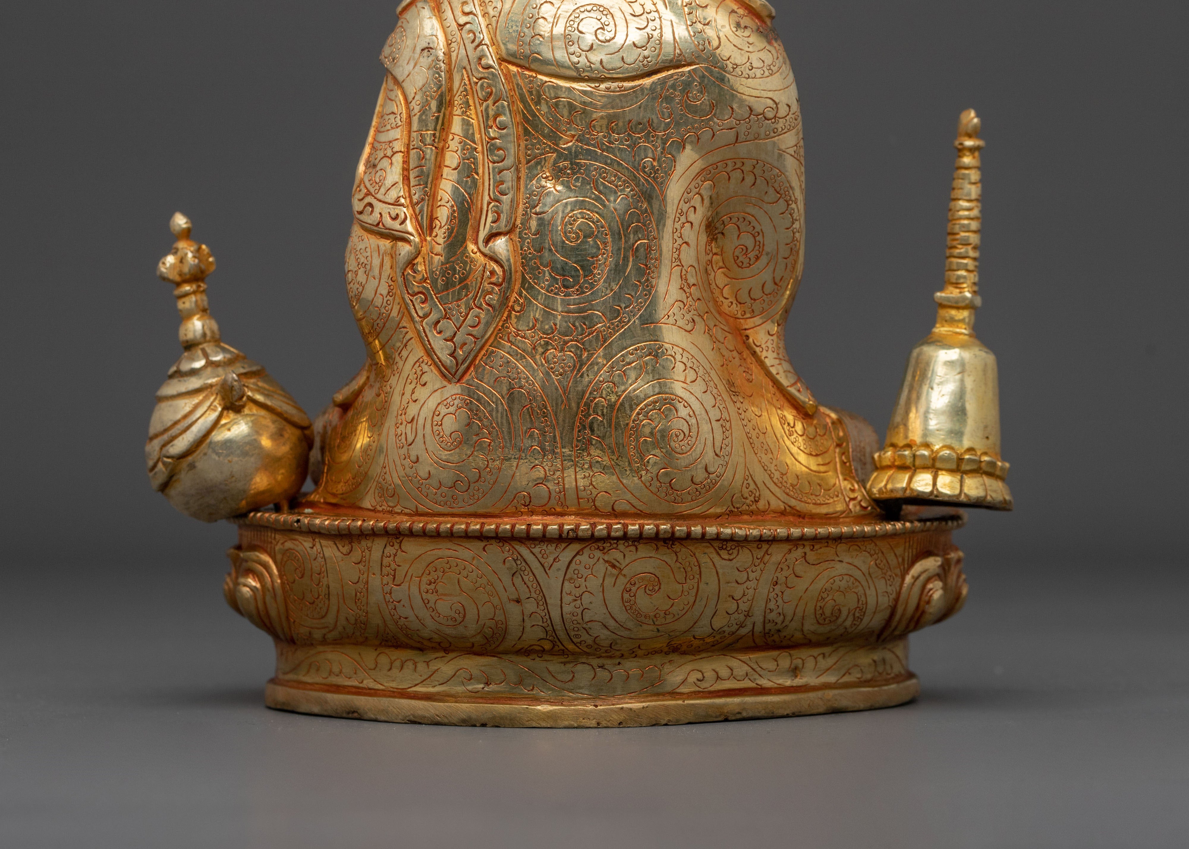 Tibetan Buddhist Master Atisa Statue | Tibetan Buddhist Scholar of Wisdom