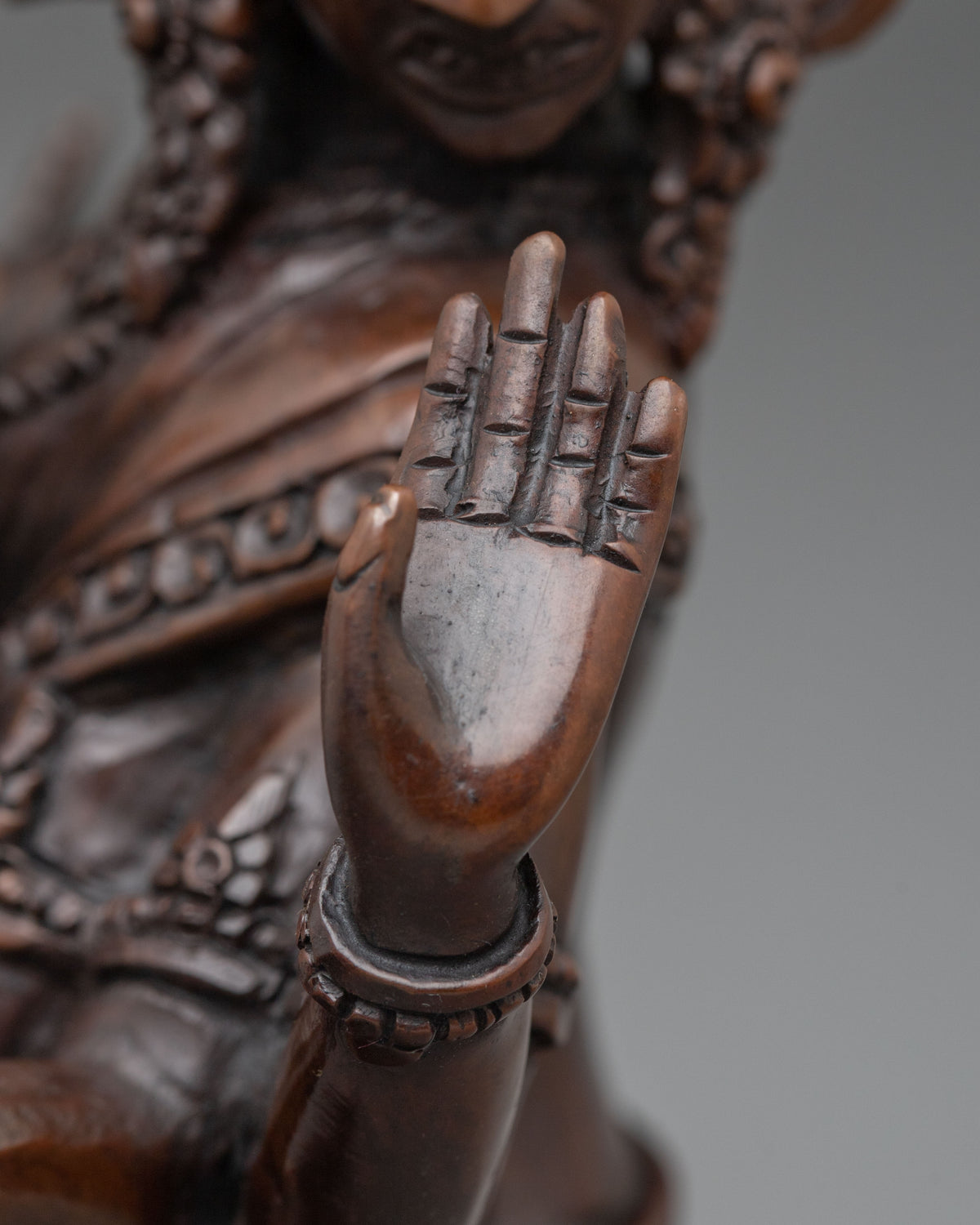 Handcrafted Namgyalma Oxidized Statue | Home Decor