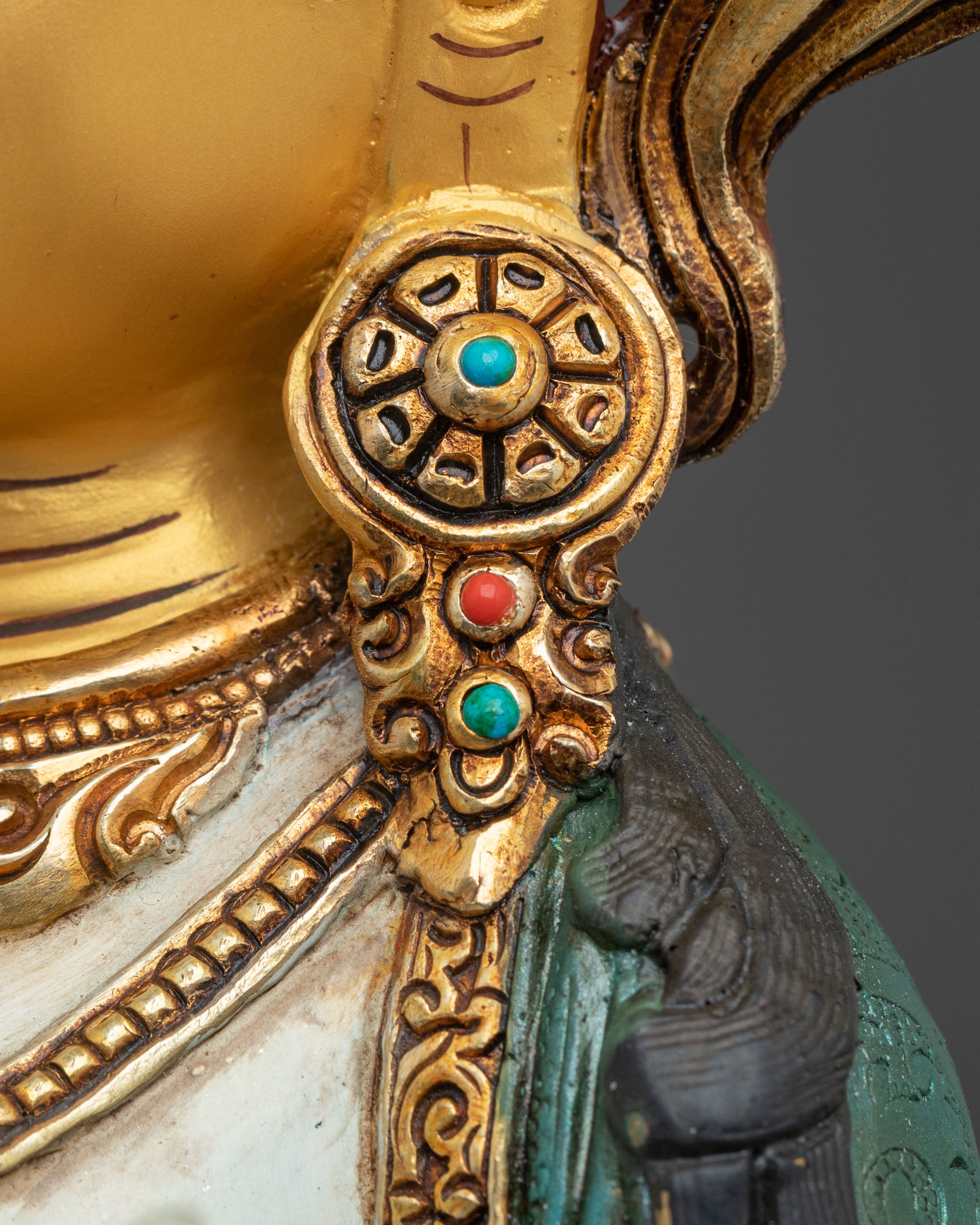 Goddess Dukar Statue | 24K Gold Gilded Copper
