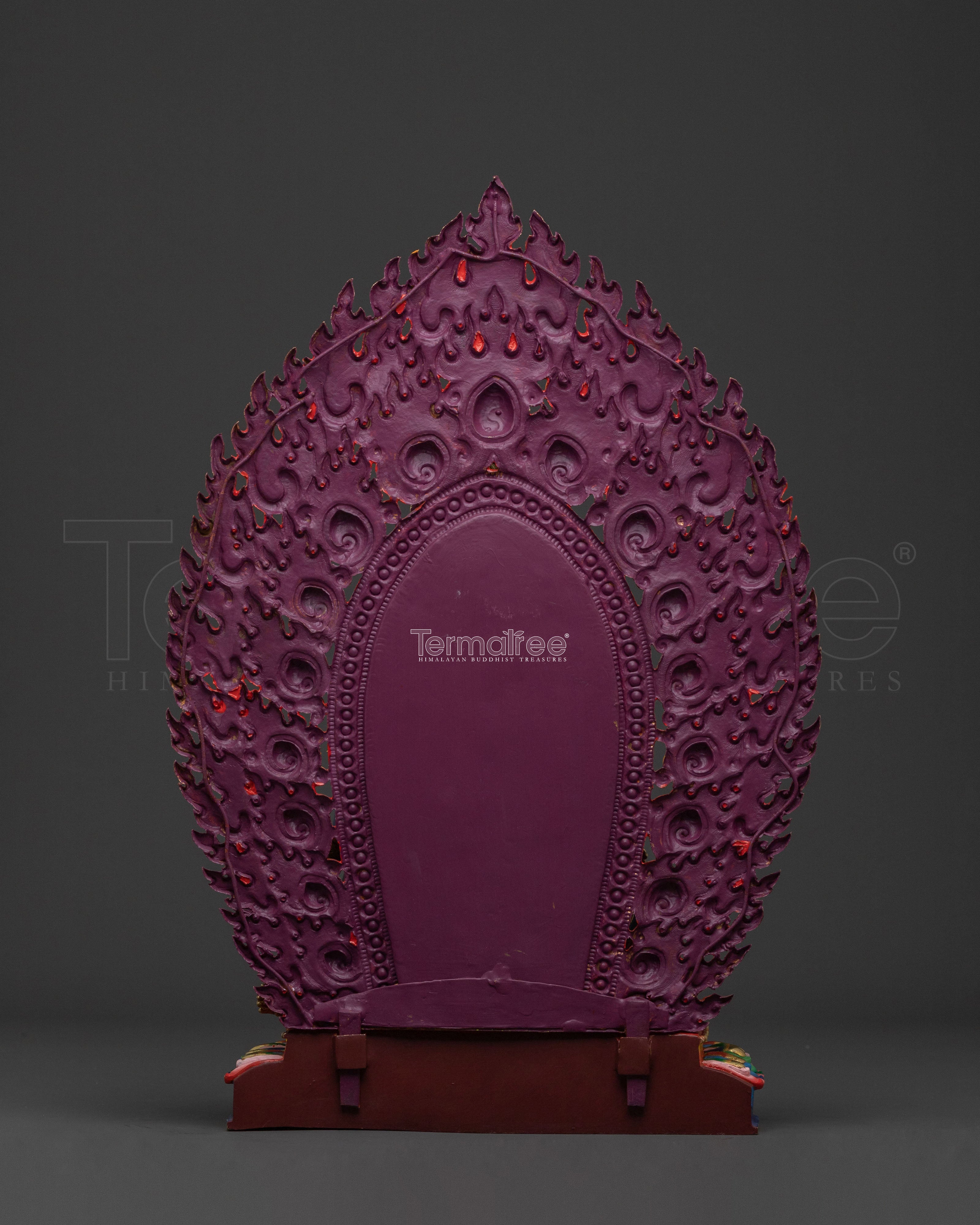 Black Dzambhala Wealth Deity Statue for Rituals