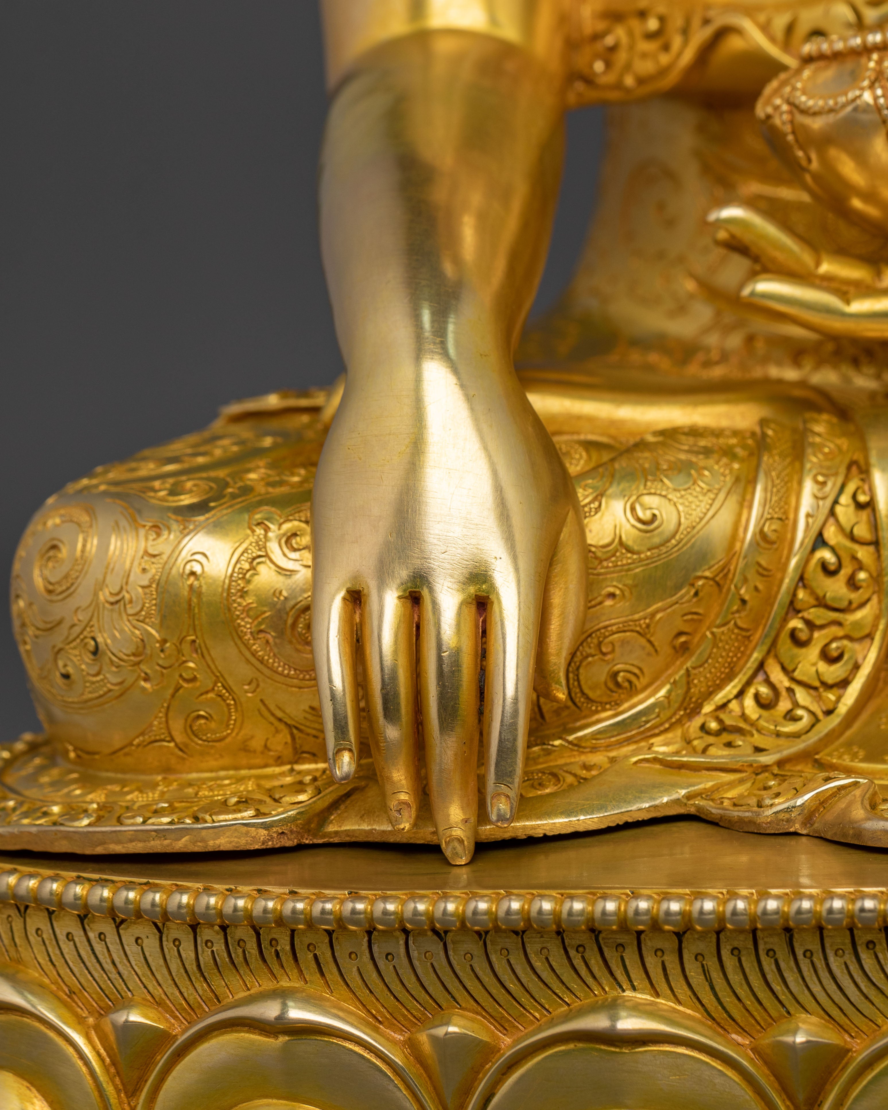 Shakyamuni Buddha Statue | Sacred Buddhist Shrine