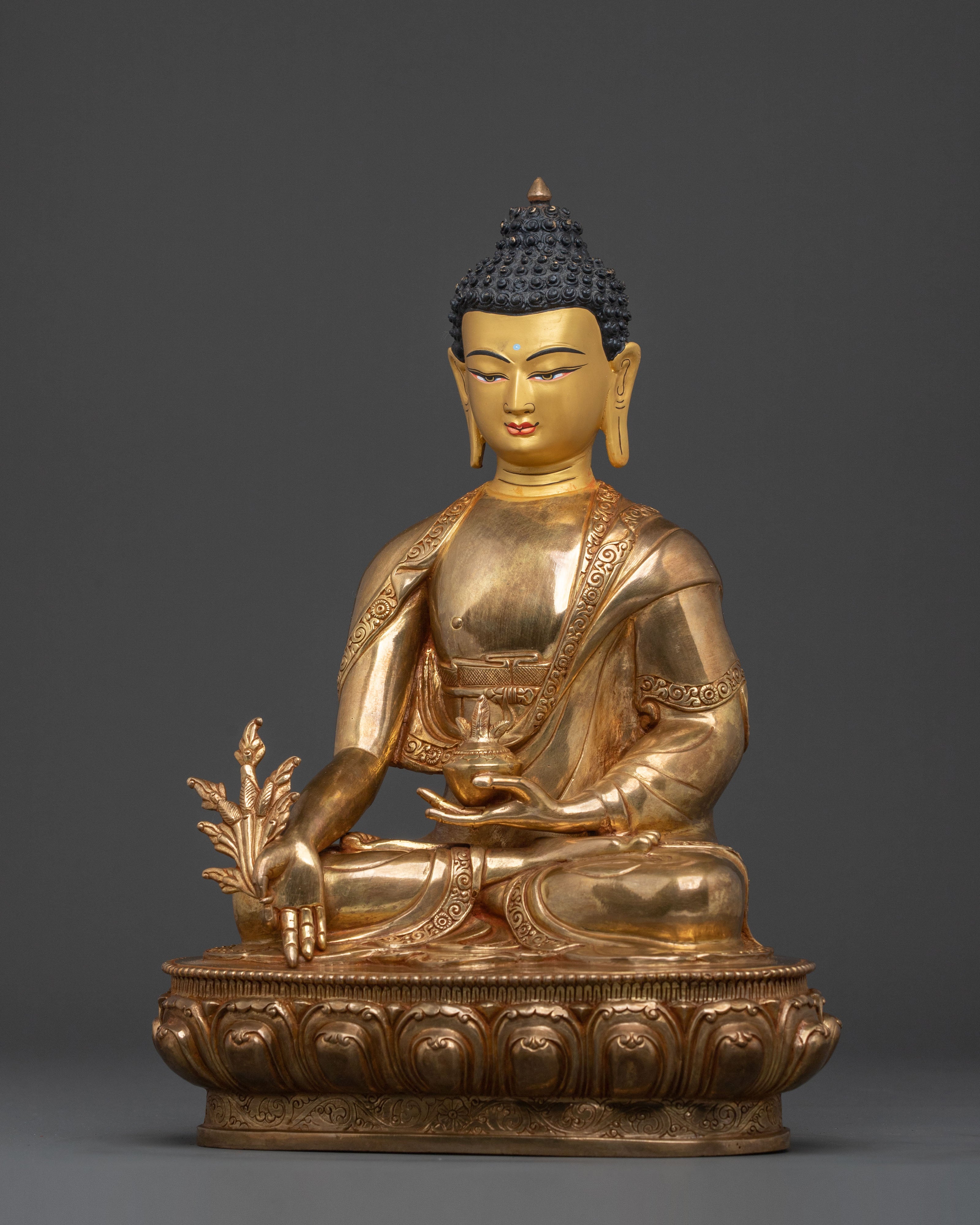 Medicine Buddha Sculpture | Healing Figurine
