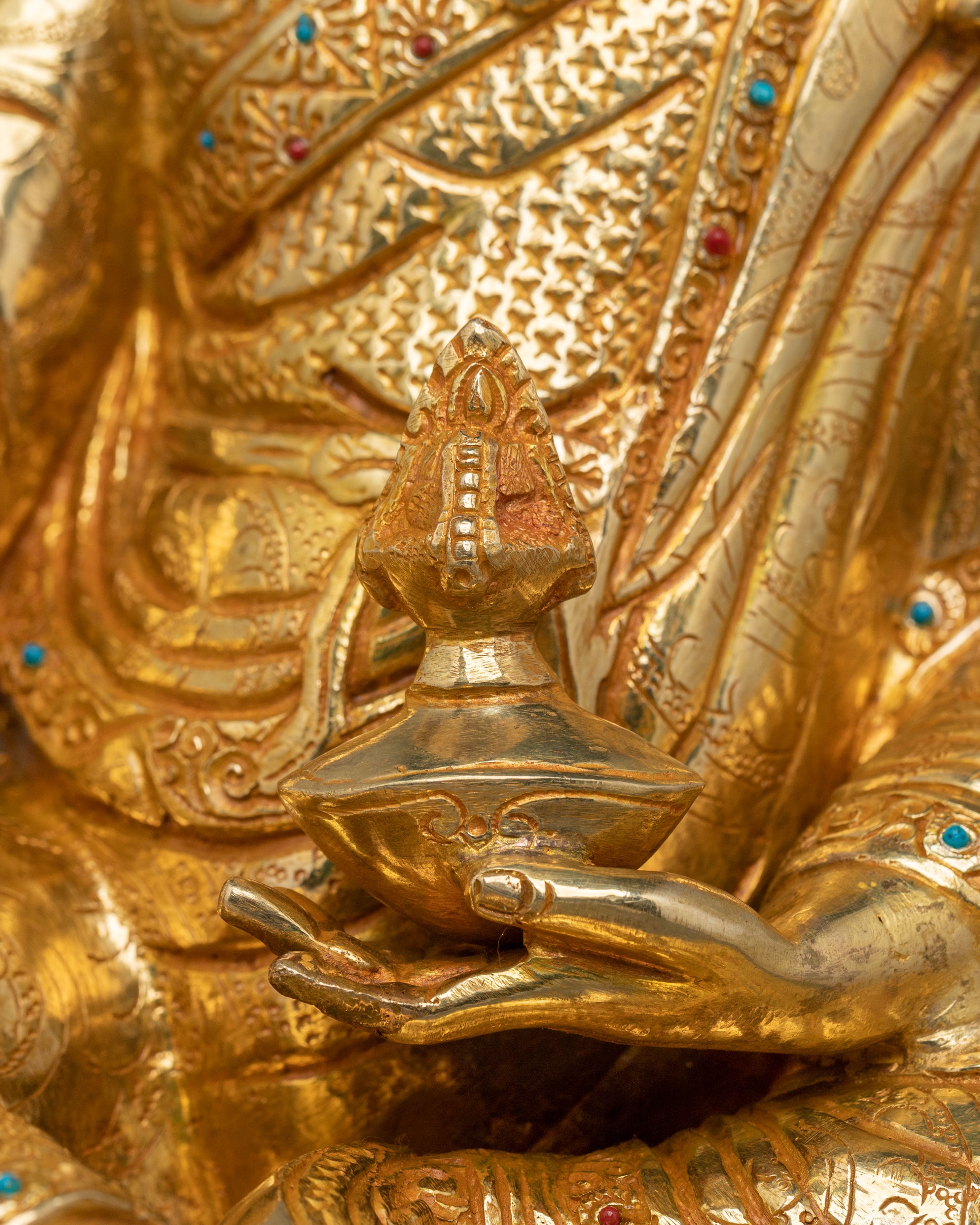 Tantric Master Statue: Guru Rinpoche | Home Decor