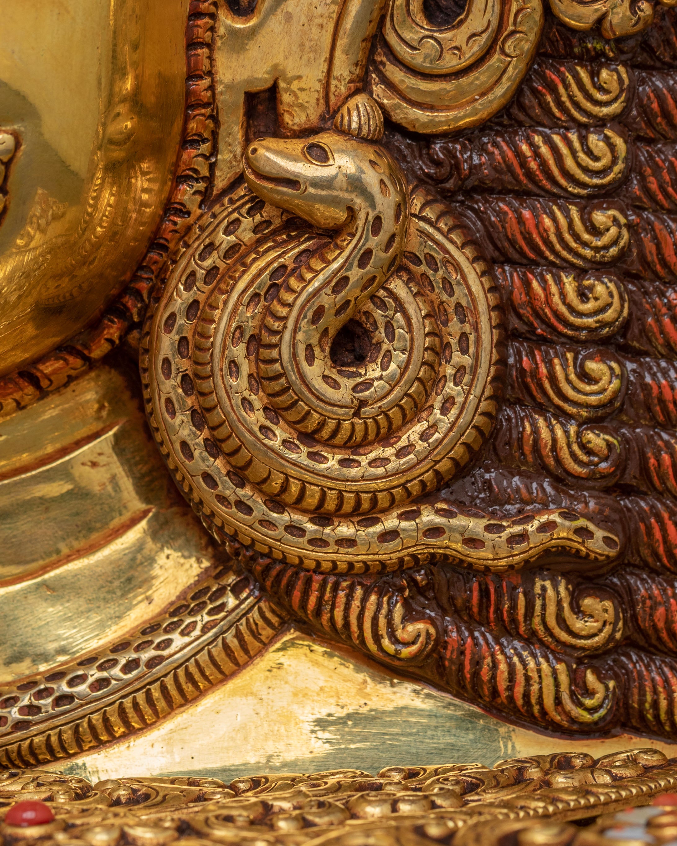 Bhairava Mask Sculpture | Spiritual Protection