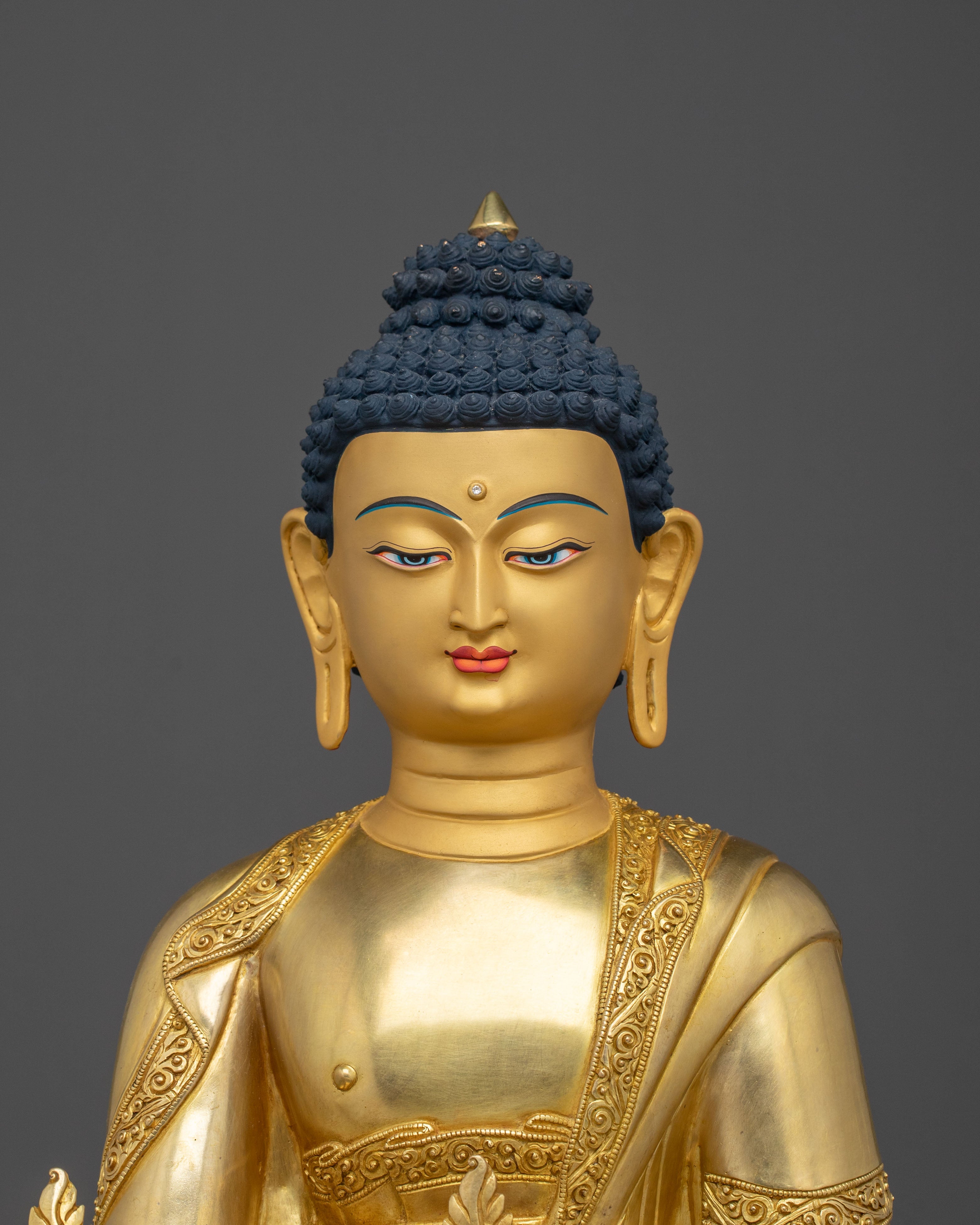 Bhaishajyaguru Statue of Healing Light | Altar Sculpture