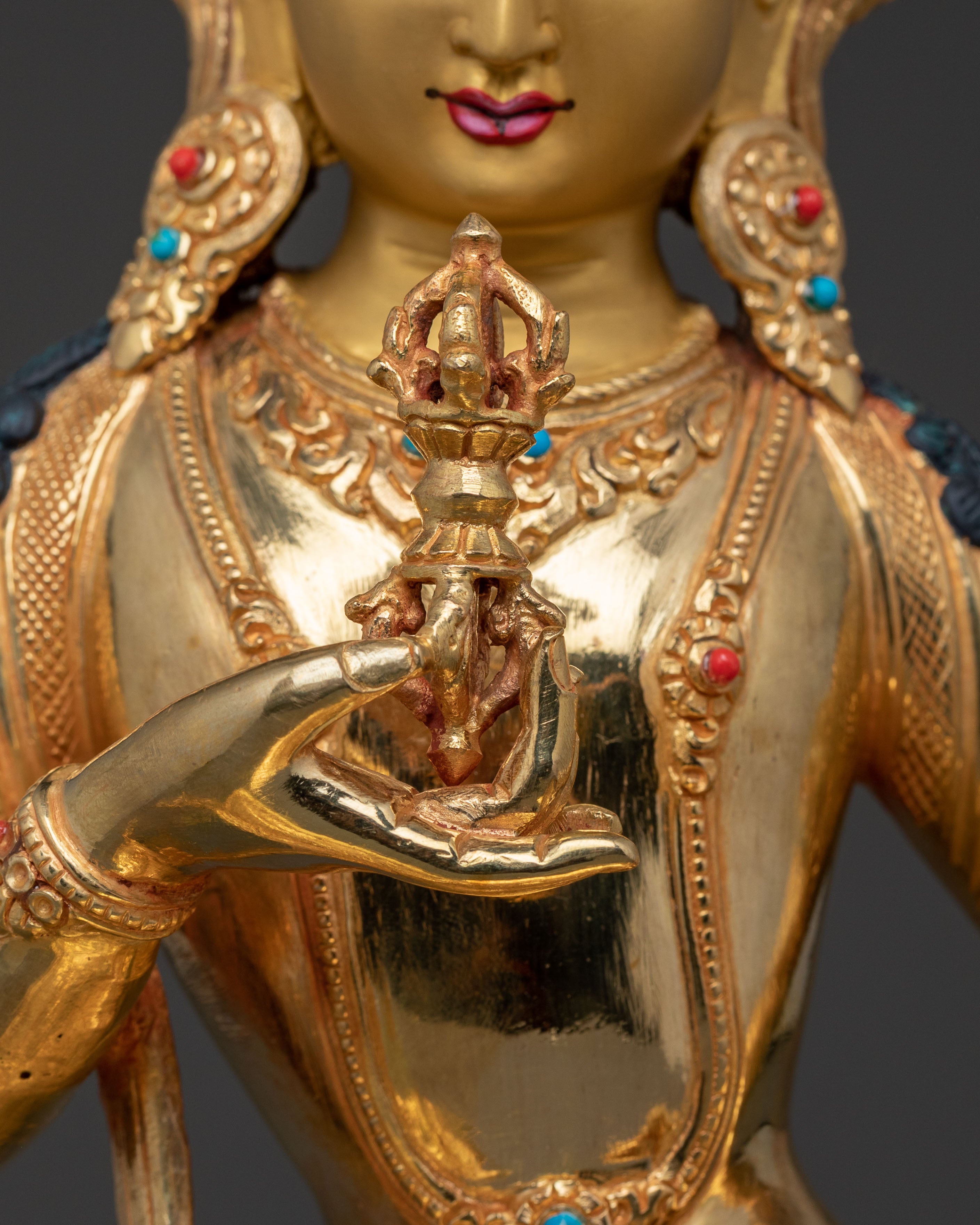 Handcrafted Vajrasattva Statue | Sacred Protector