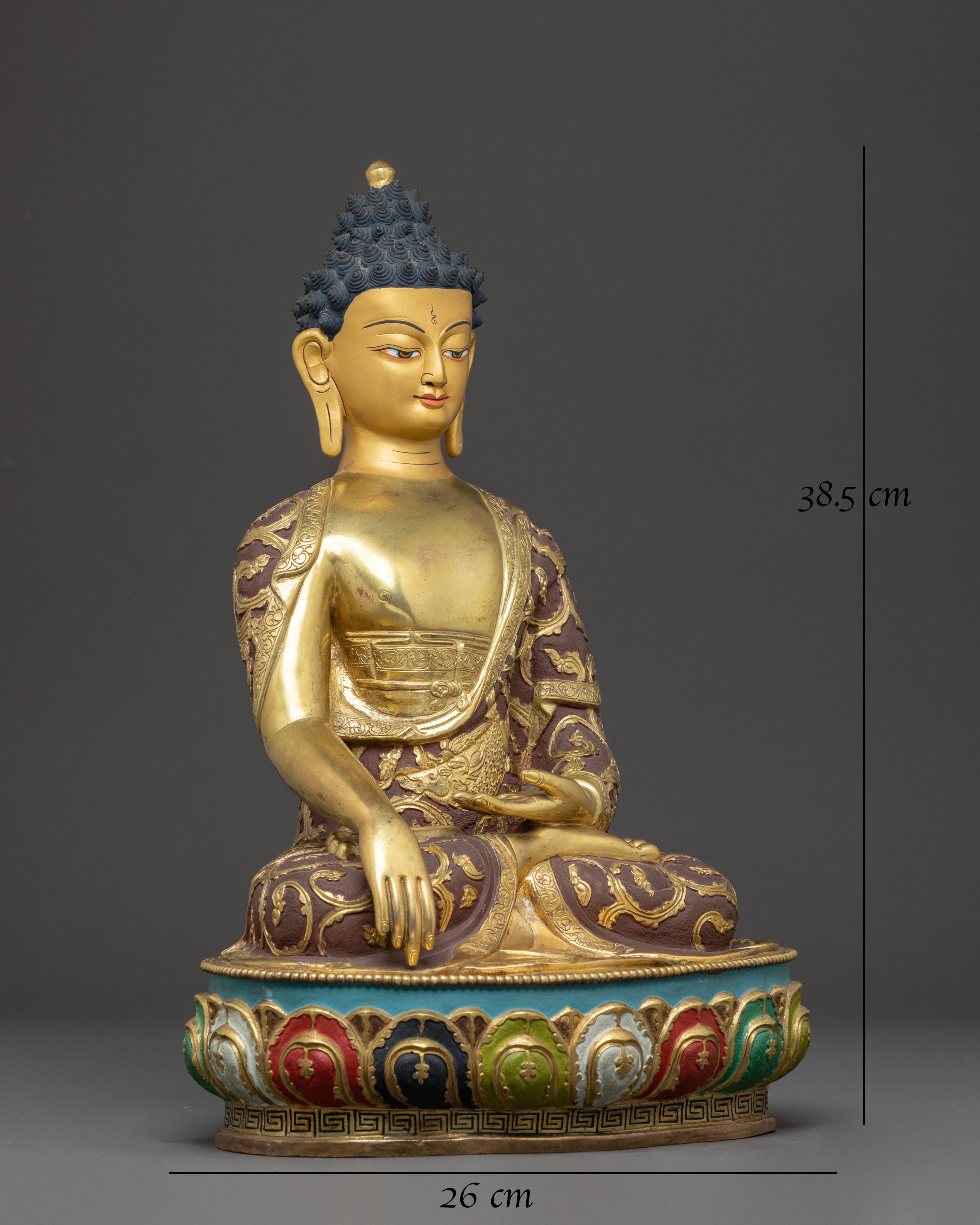 Handmade Buddhist Statue of Gautama Buddha 
