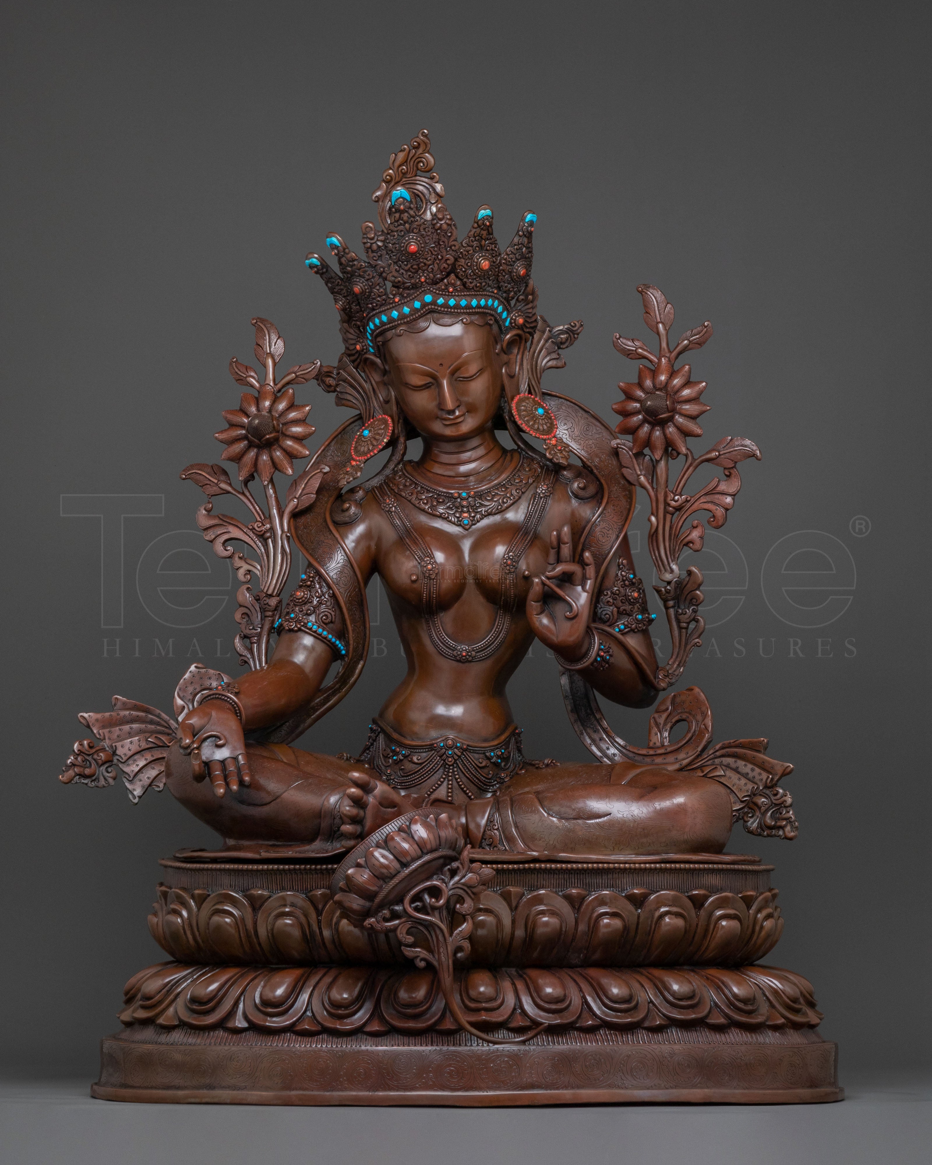 Green Tara Statue Savior of All 