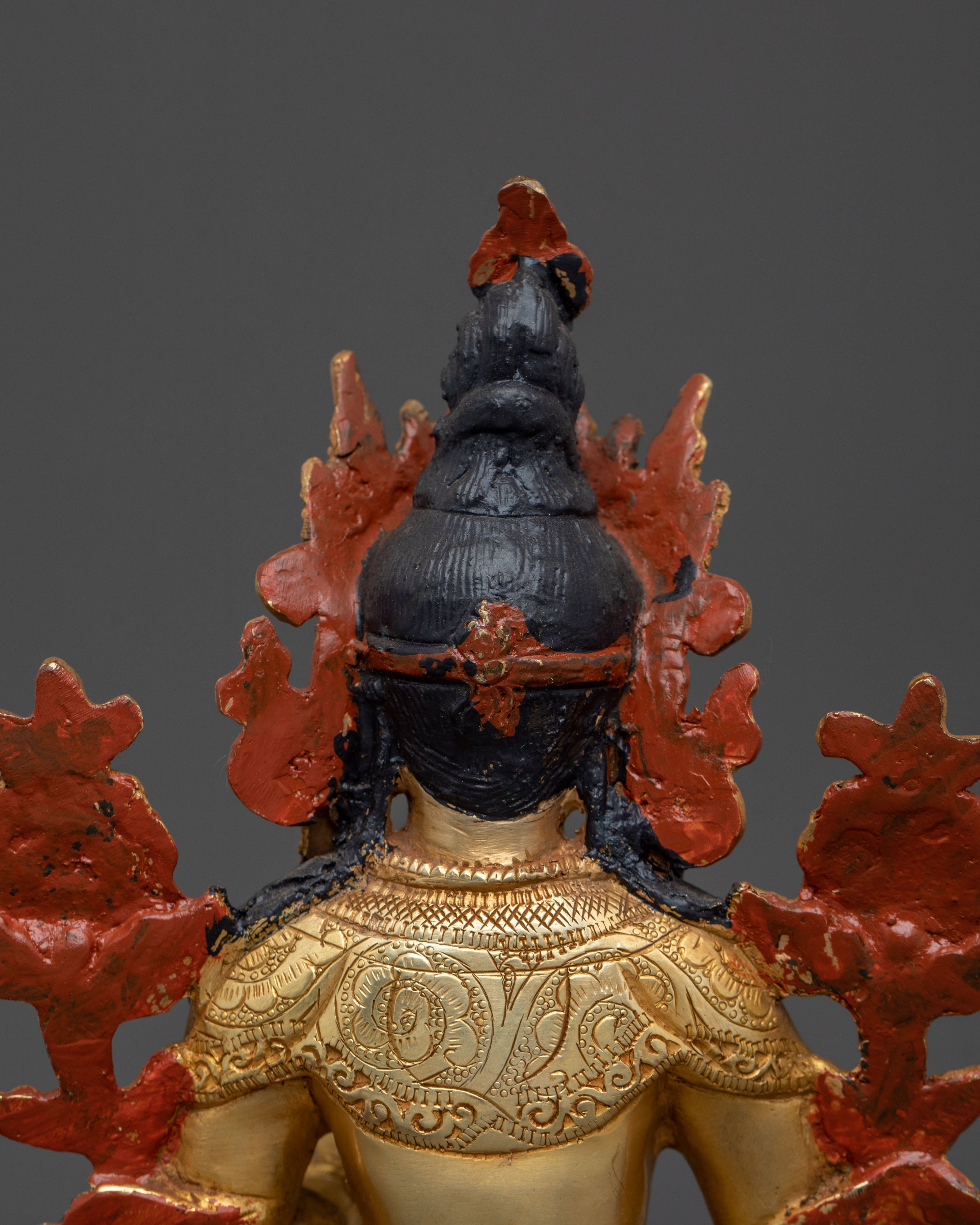 Handcrafted White Tara Statue | Tibetan Buddhist Goddess