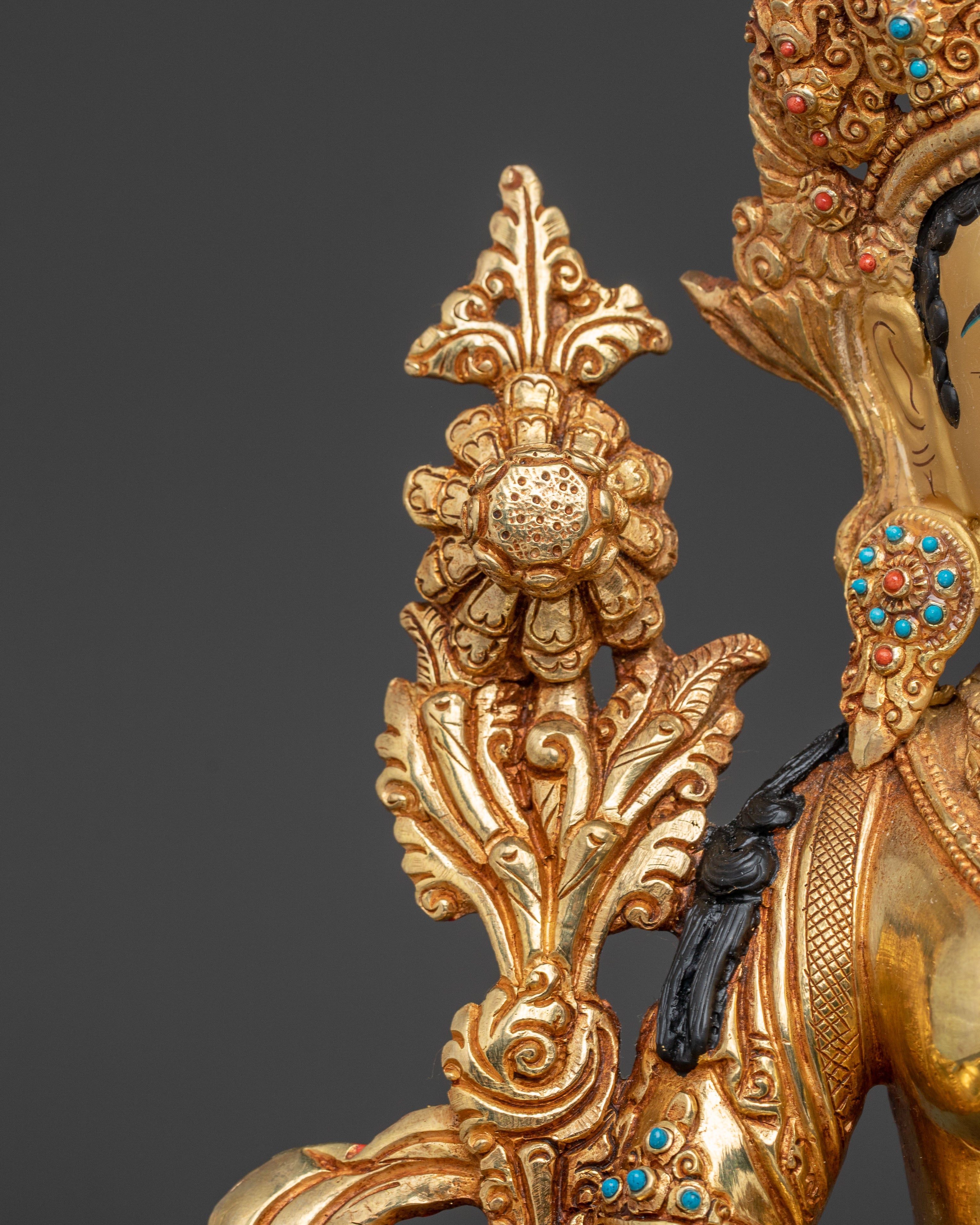 Green Tara Handcrafted Statue | The Swift Liberator