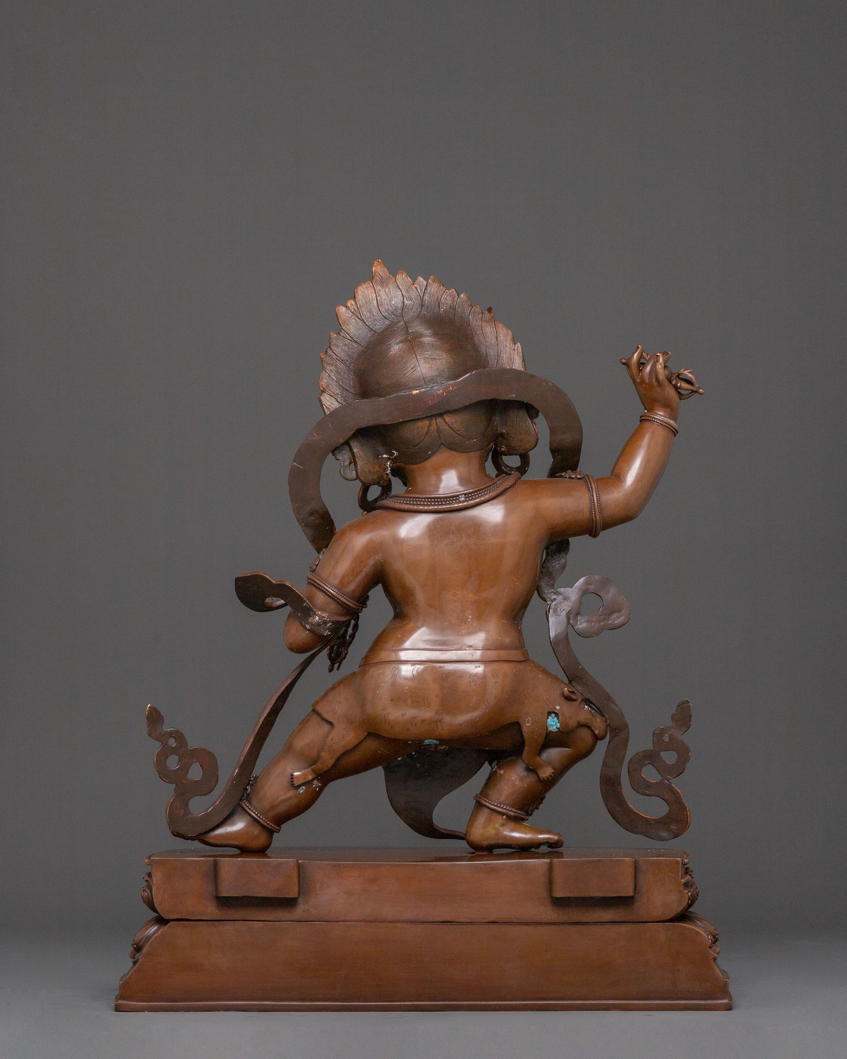 Vajrapani Statue Holder of the Vajra: Altar Decor