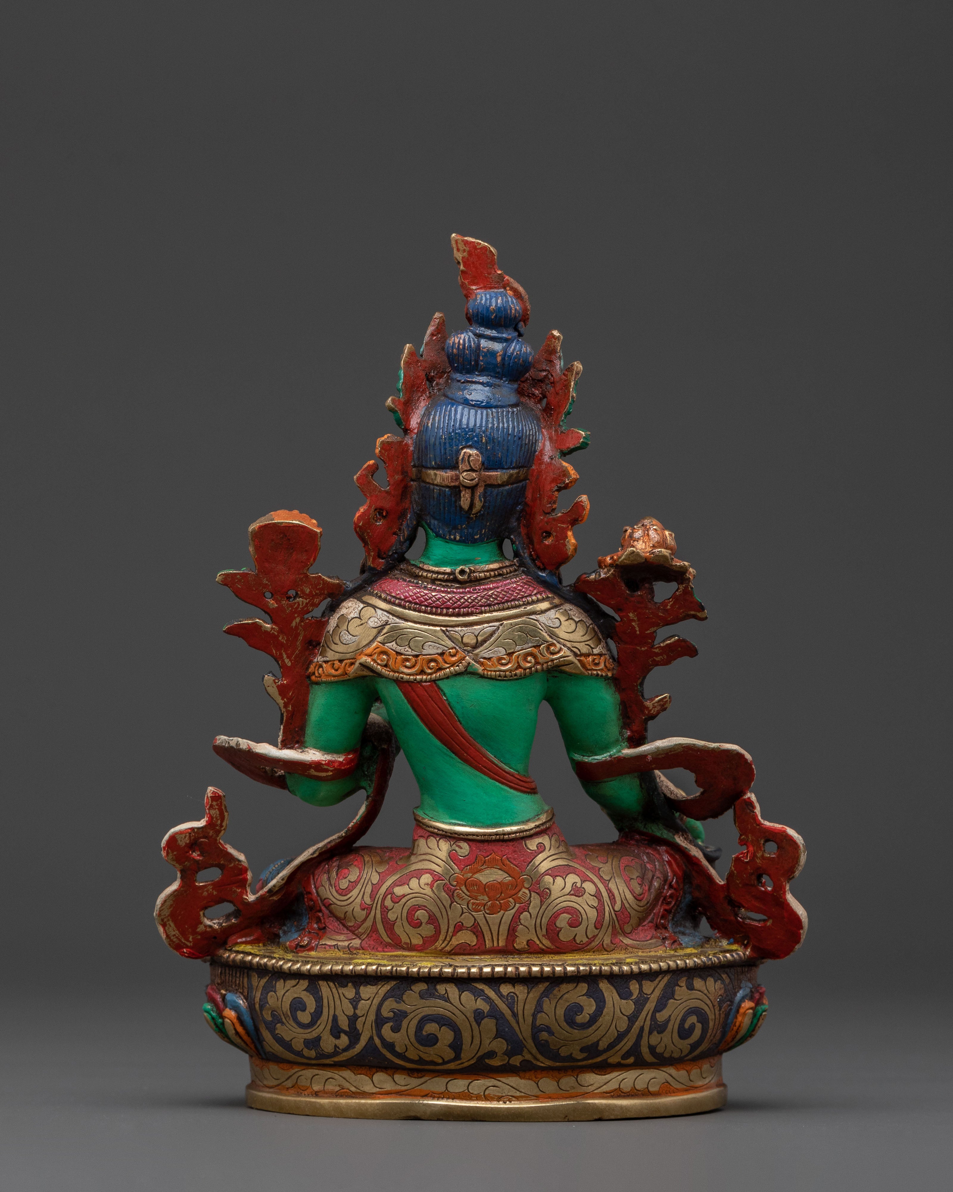 Mother of Liberation Green Tara Figurine | Sacred Buddhist Statue