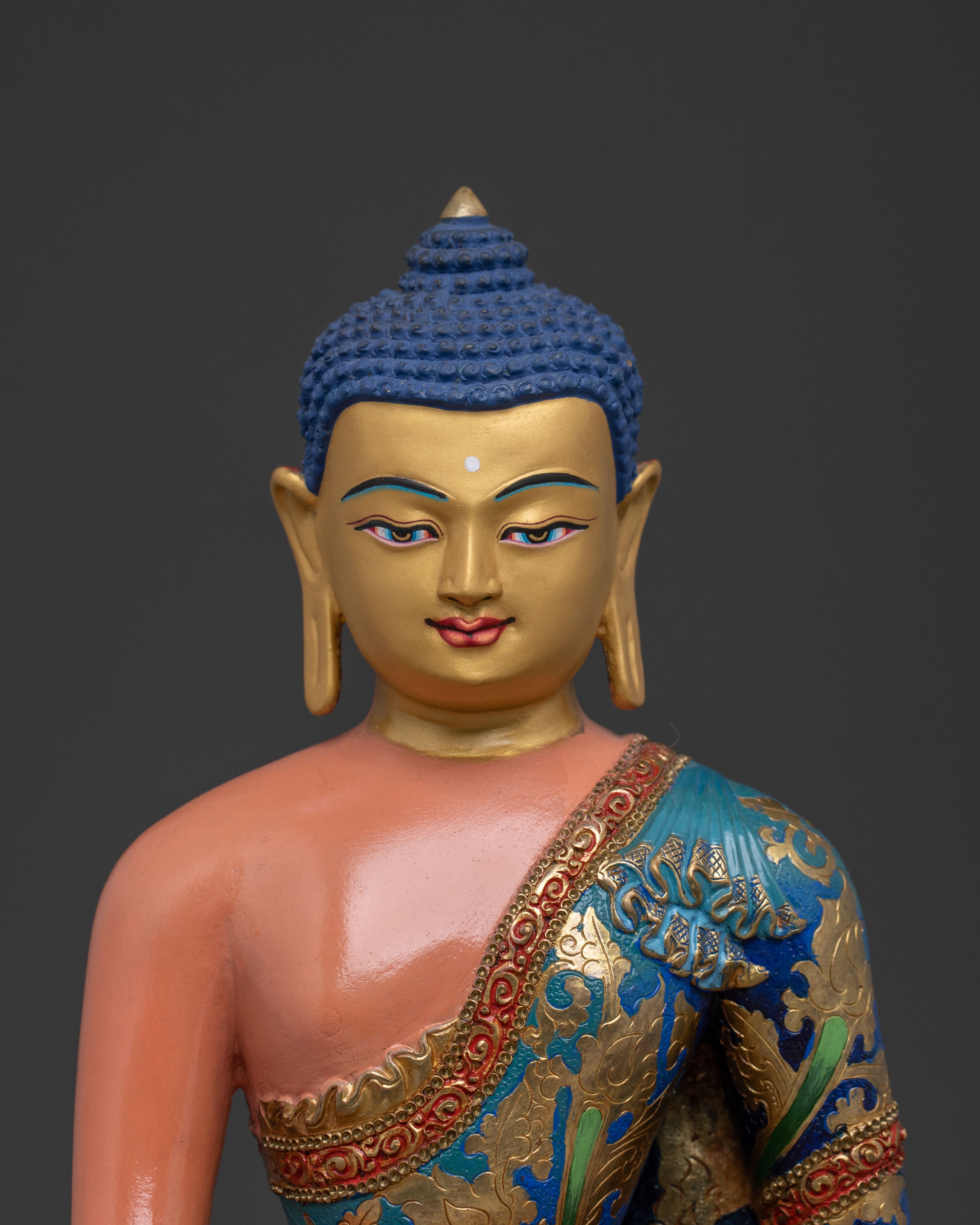 Copper Statue of Historical Buddha Shakyamuni