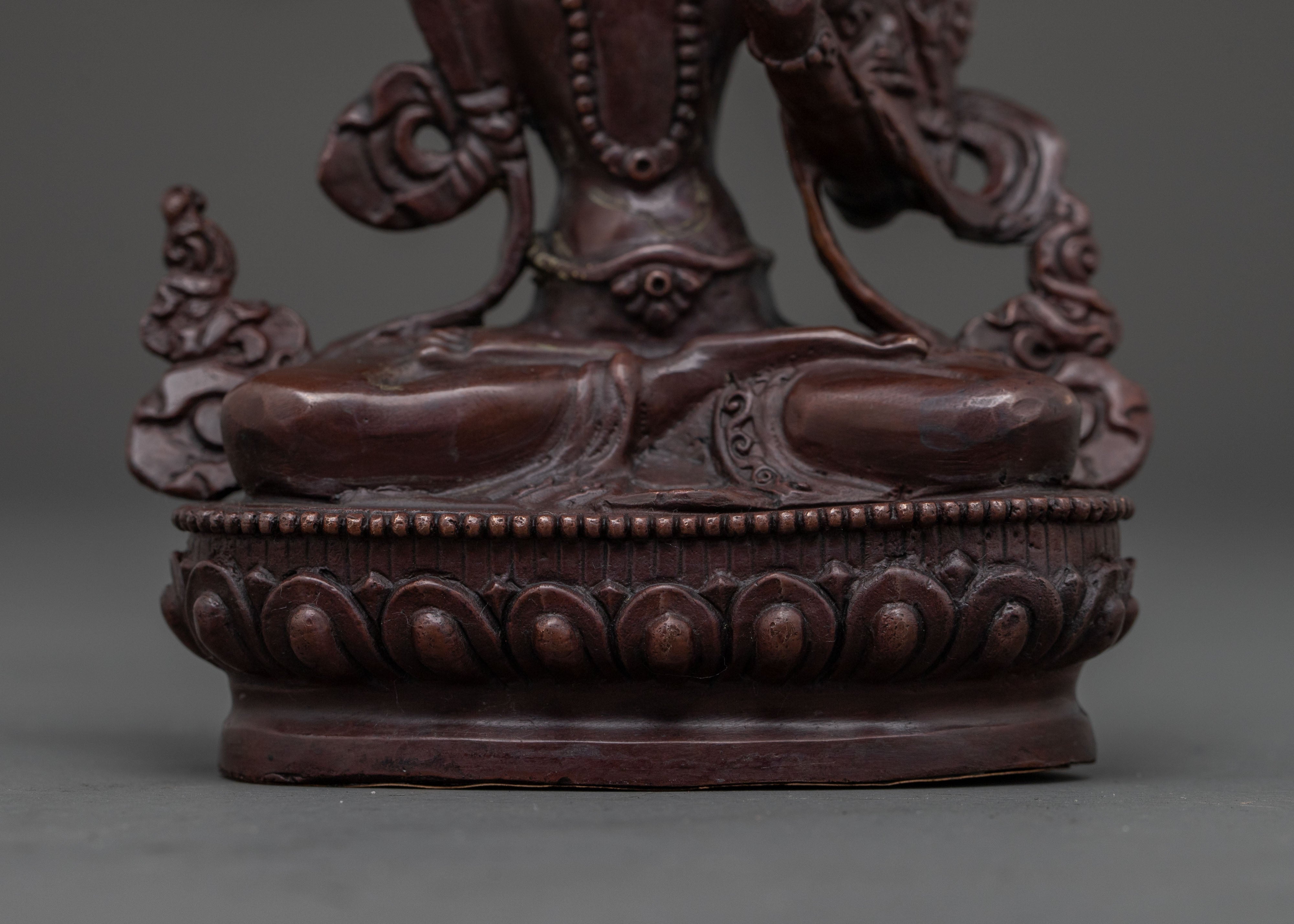 Handcrafted Manjushri Statue | Wisdom Deity