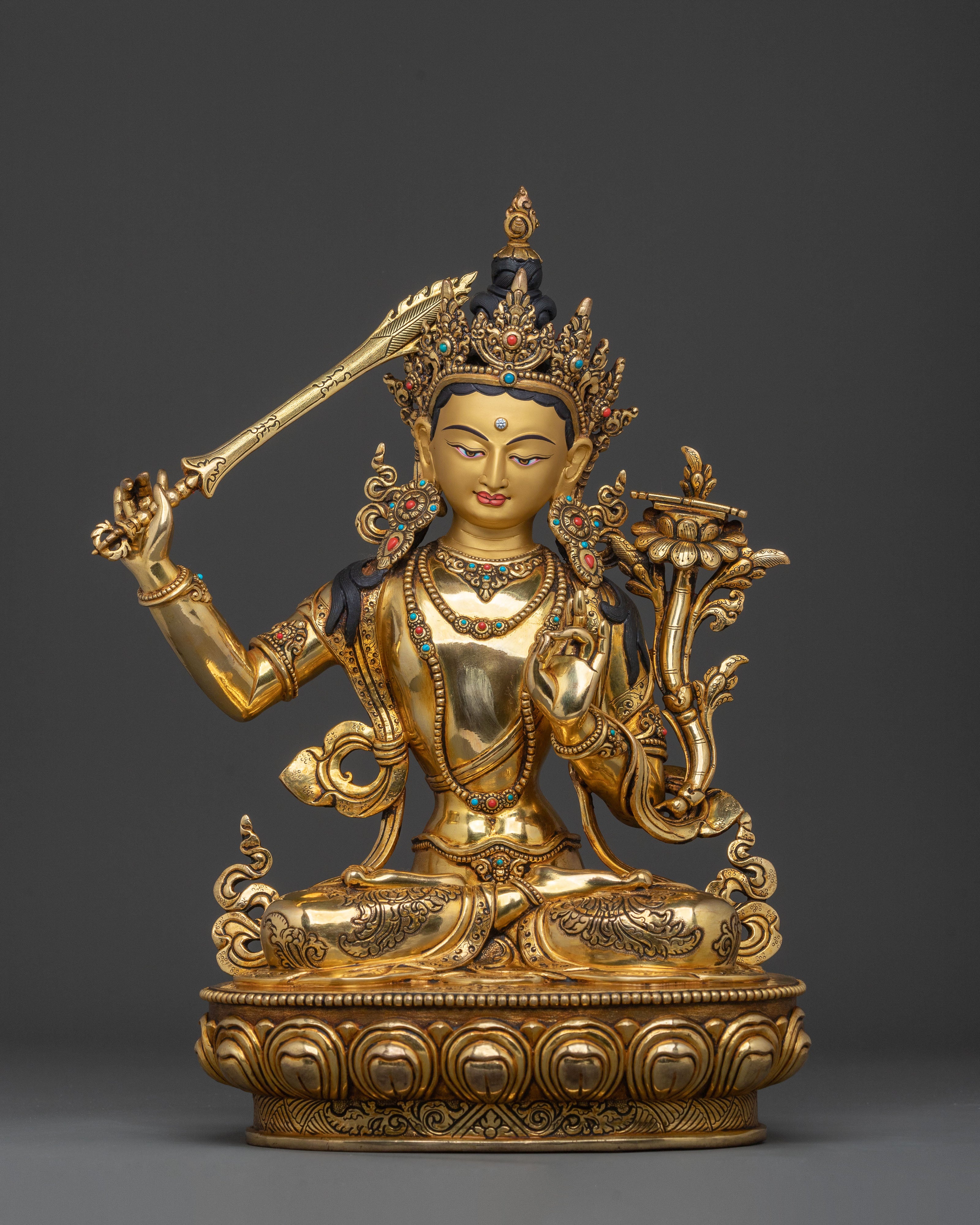  Manjushri Spiritual Statue