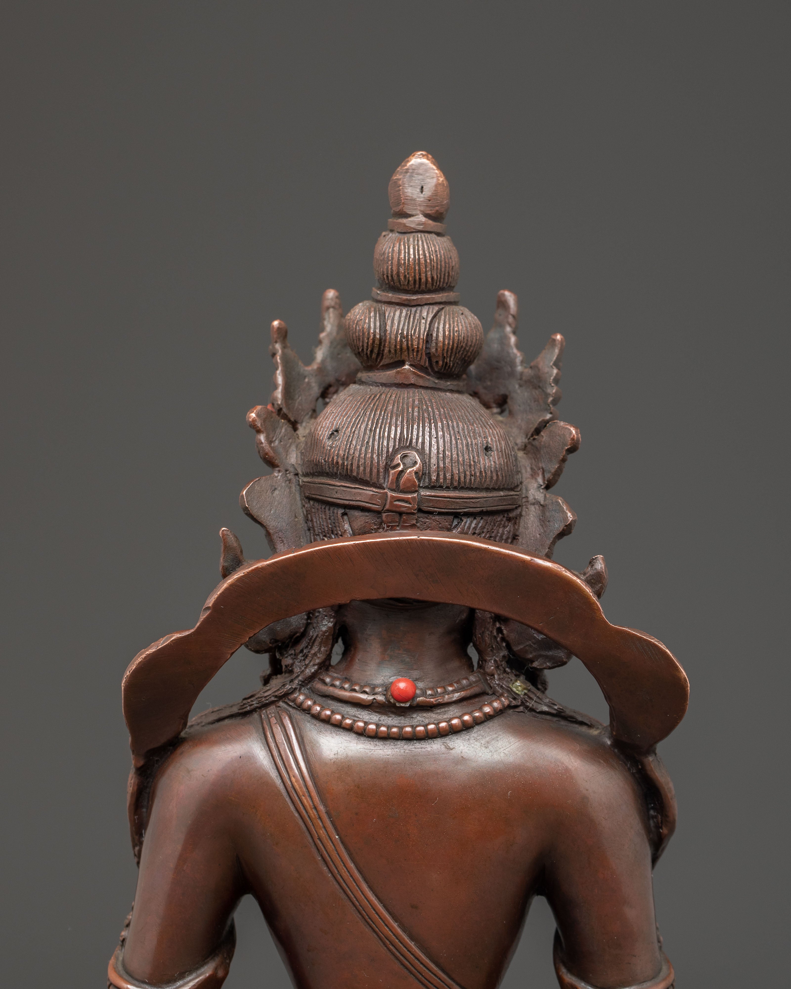 Handmade Boundless Life Amitayus Statue | Buddha of Longevity