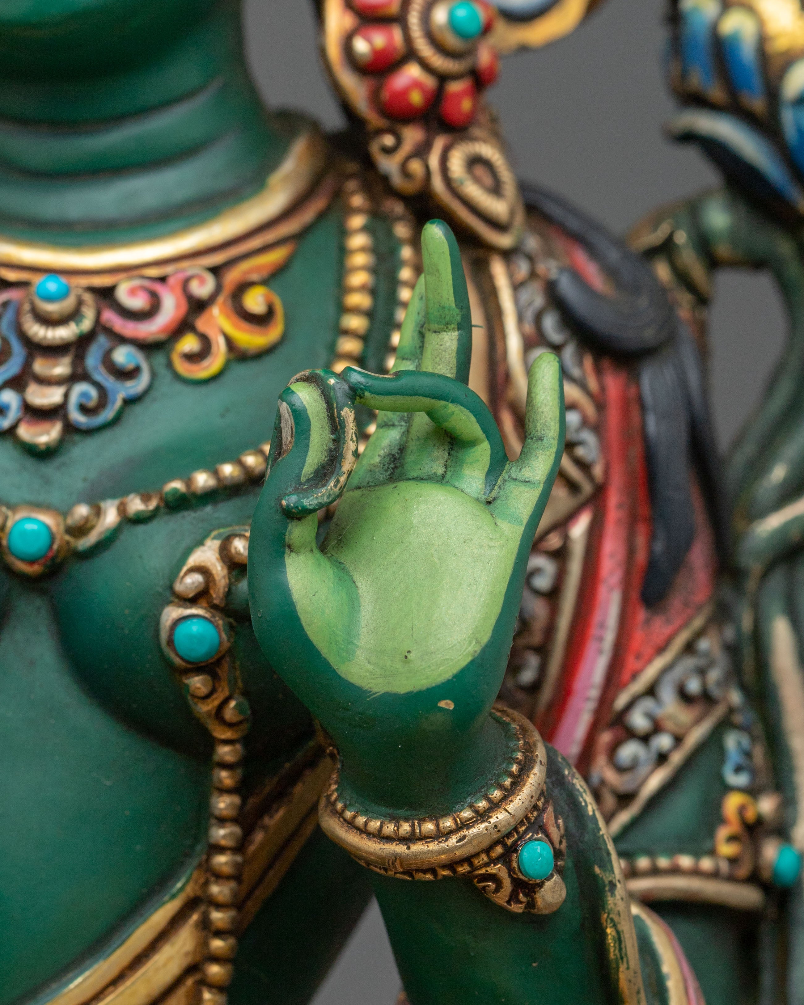 Green Tara Statue: Mother of Liberation