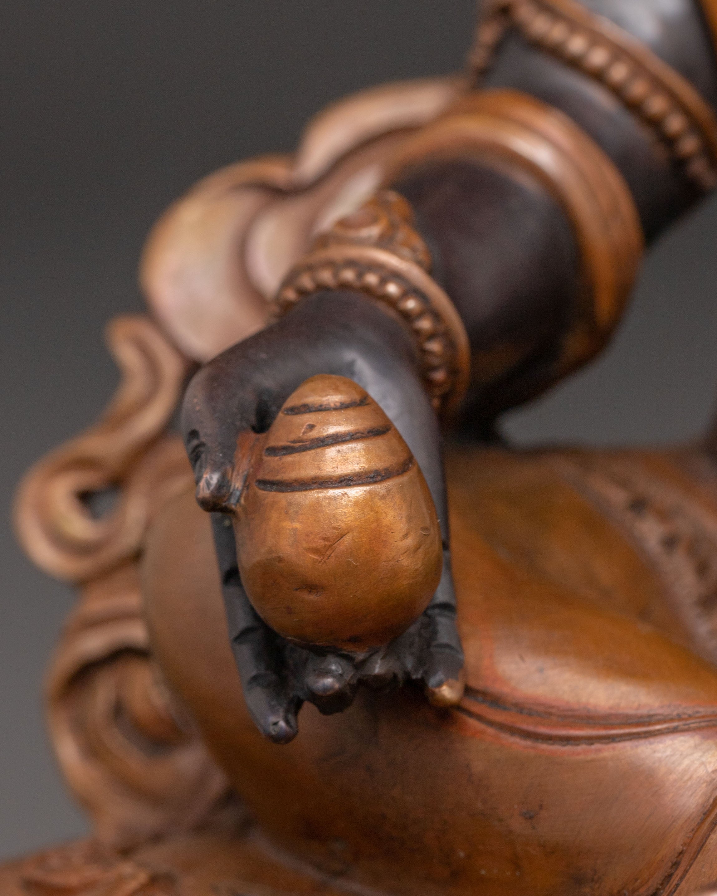 Dzambhala Statue of Wealth and Power | Traditional Buddhist Wealth Deity