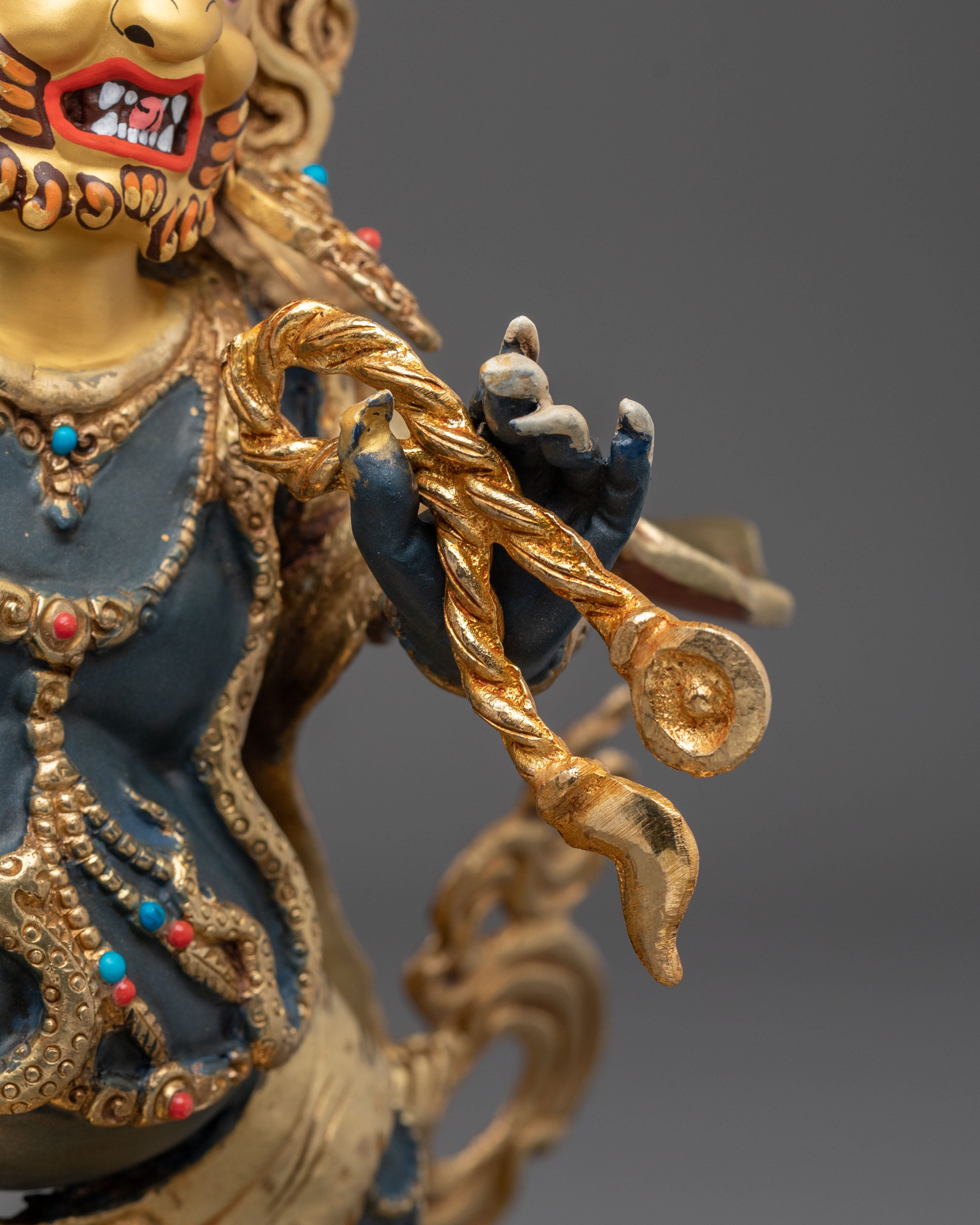 Vajrapani Dharma Protecting Bodhisattva Statue |  Buddhist Sculpture