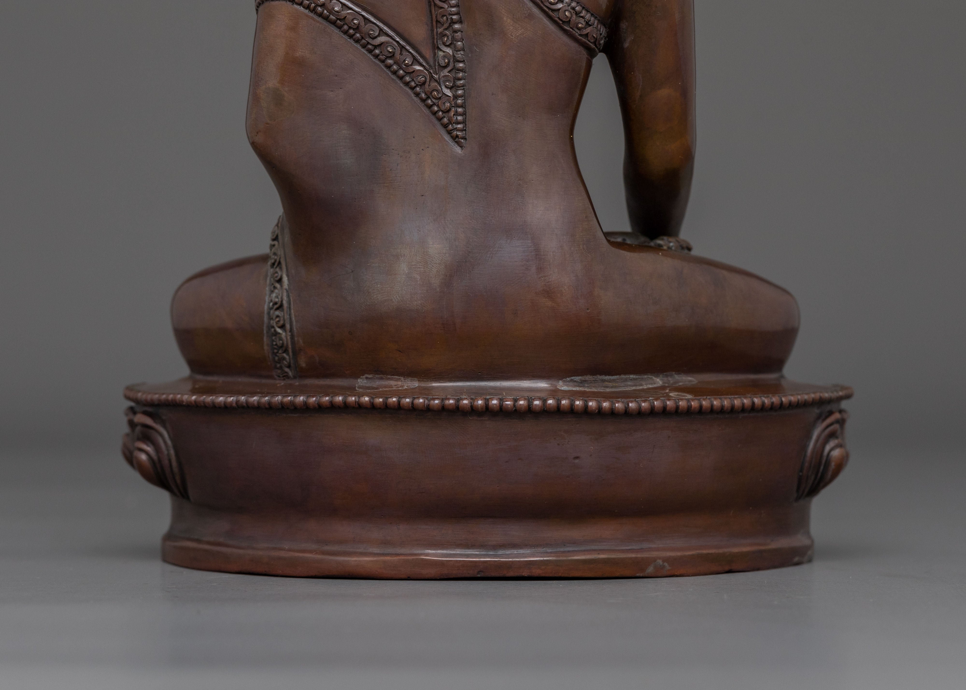 Shakyamuni Buddha Sacred Himalayan Sculpture
