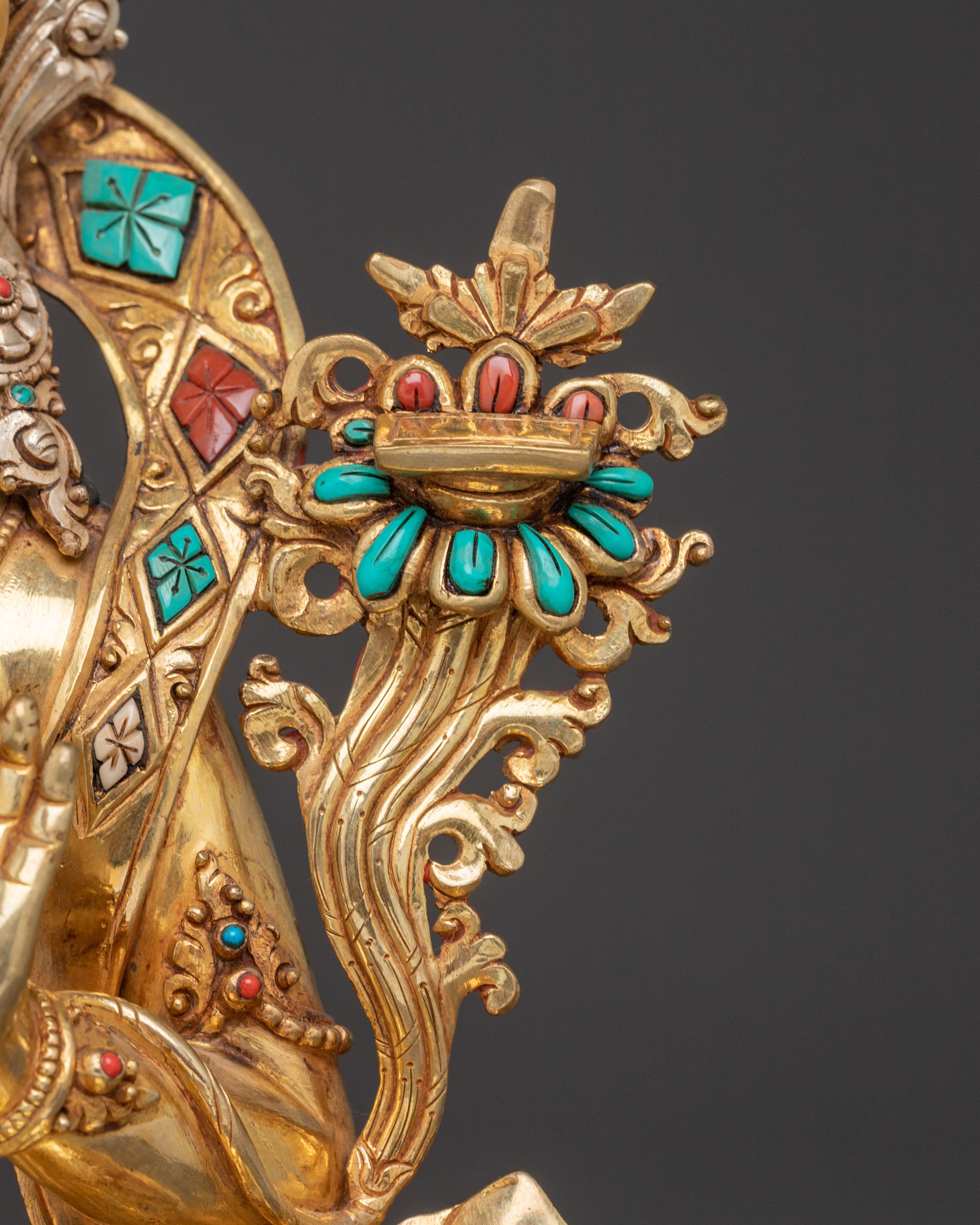 Bodhisattva Manjushri Statue Symbol of Wisdom