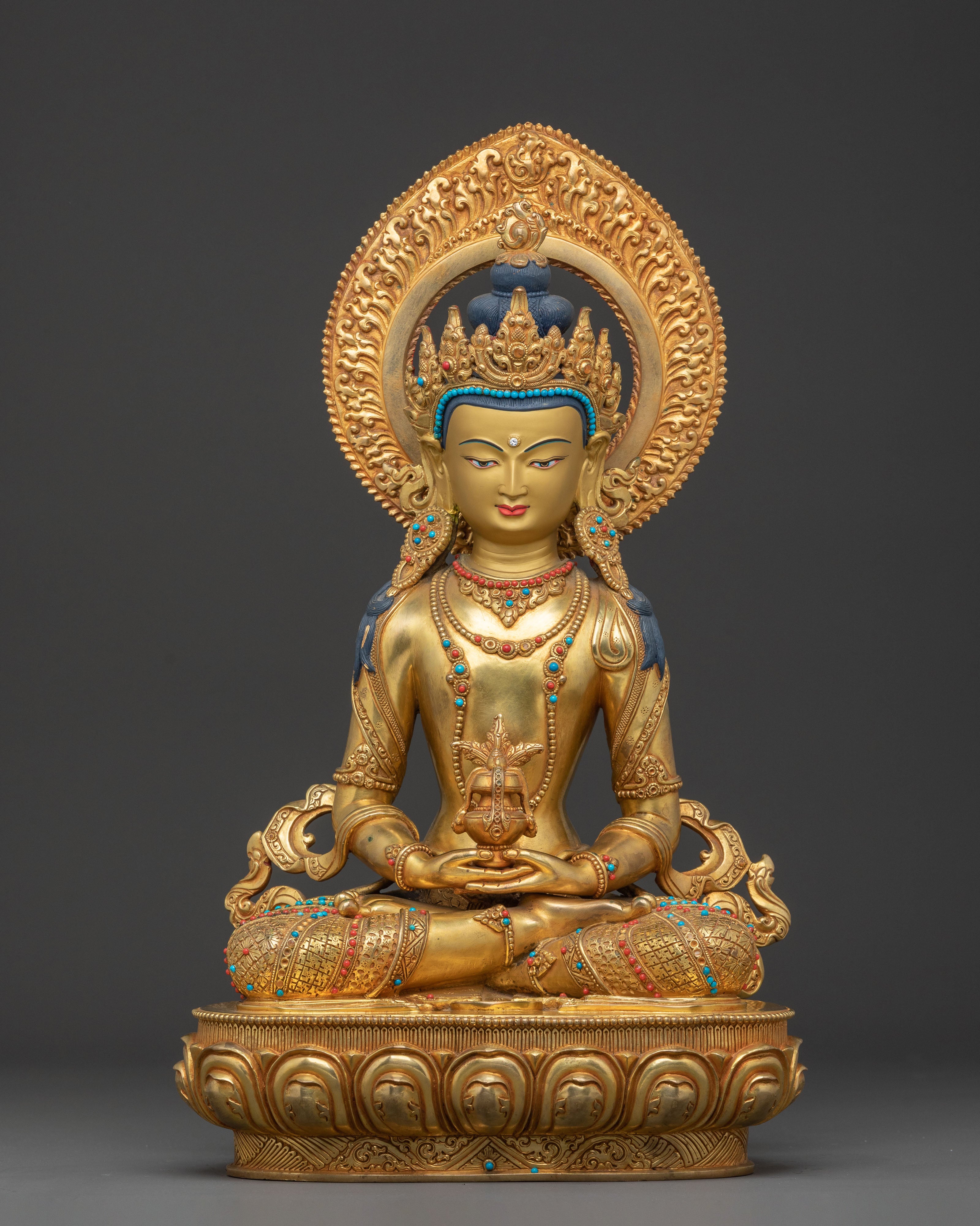 The Eternal Buddha Amitayus Statue | Long Life Buddha for Home Decor